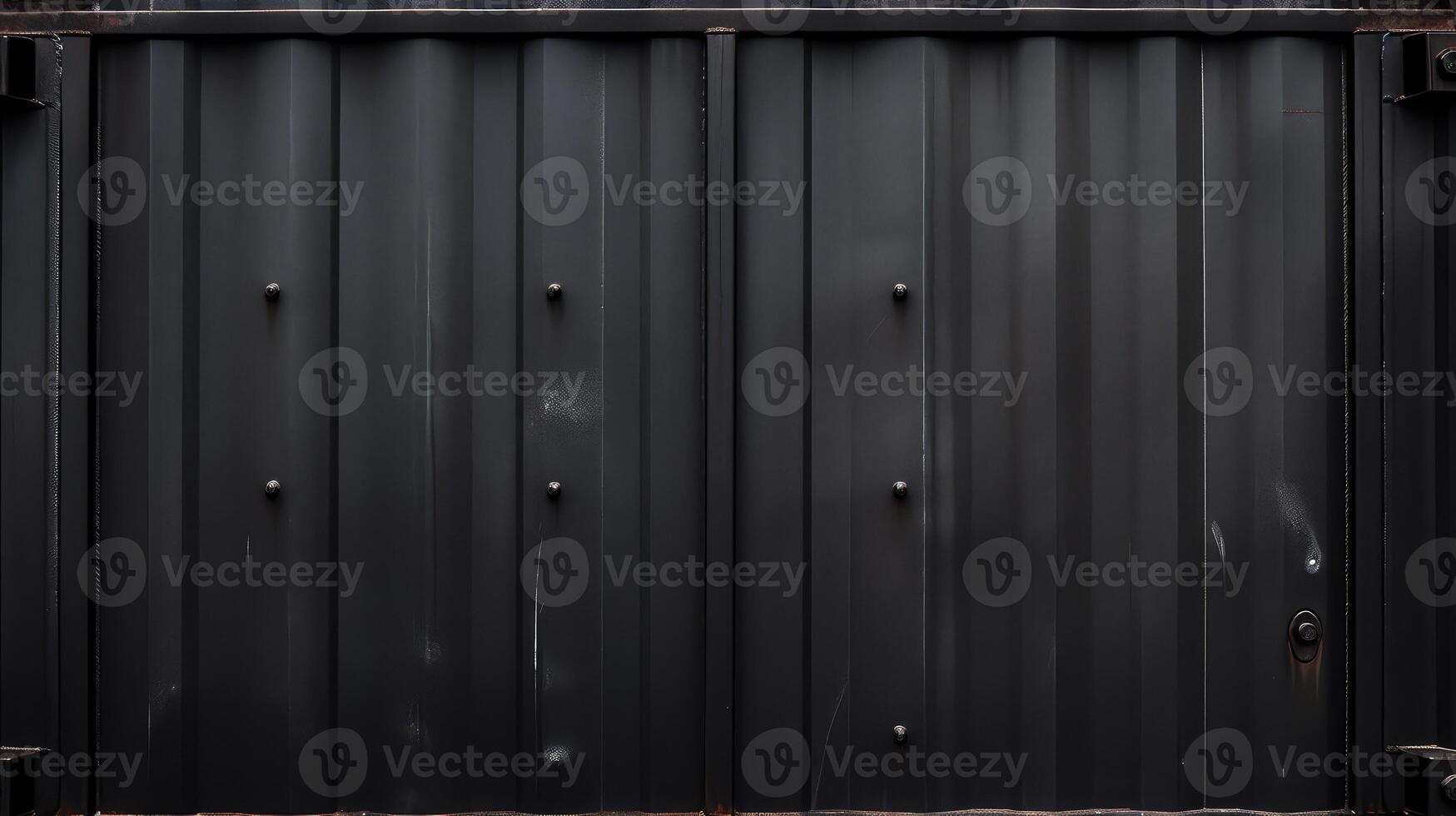 seams black shipping container photo