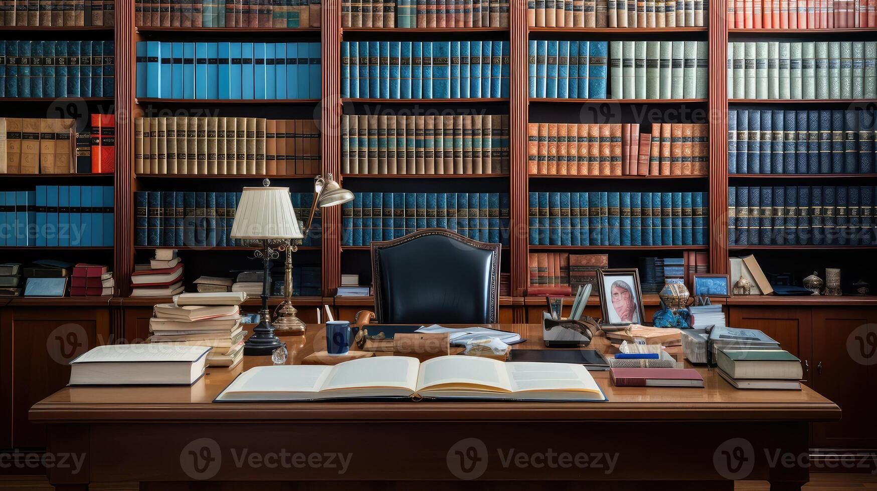 textbooks lawyers desk photo