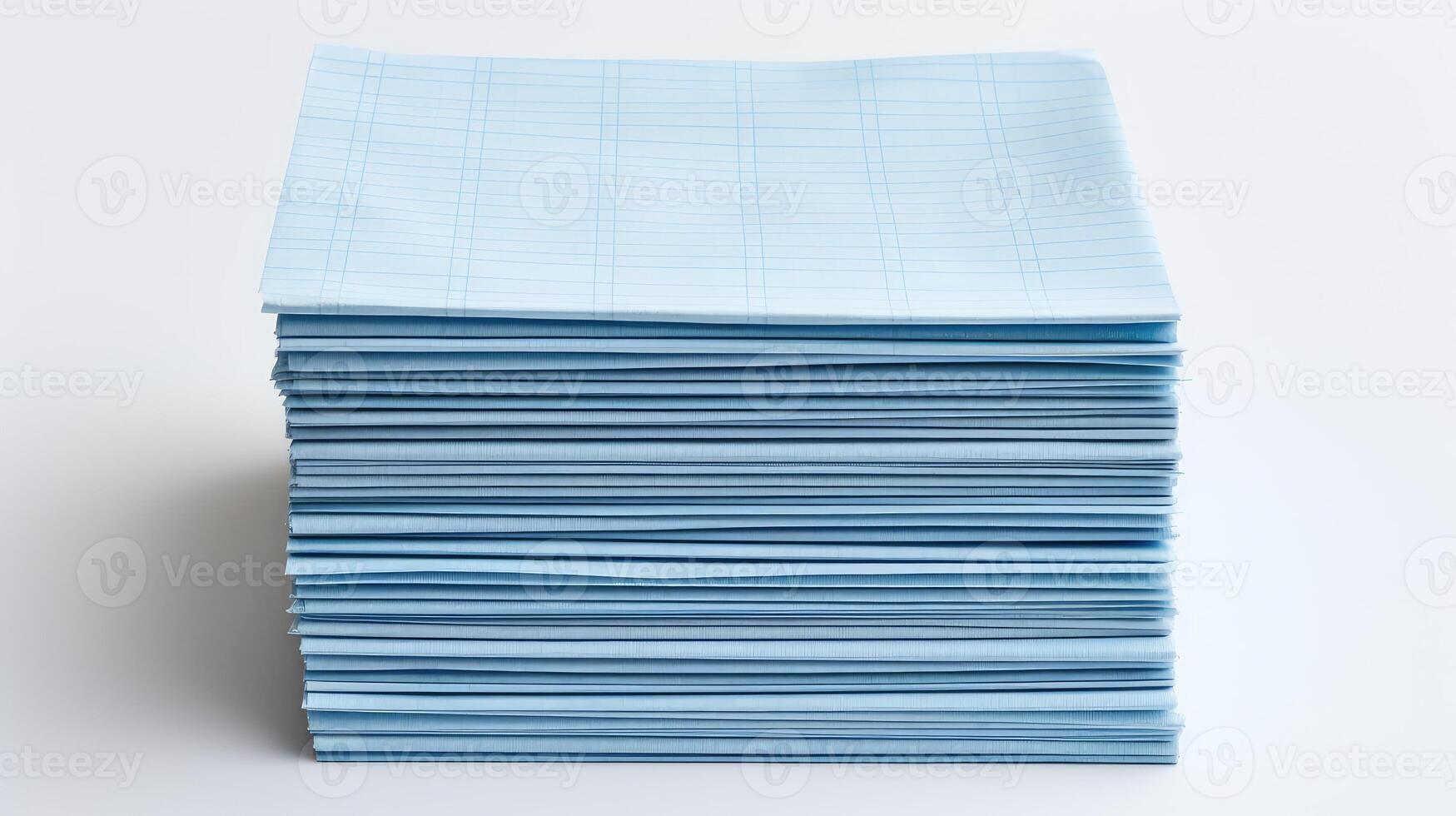 overlapping blue grid paper photo