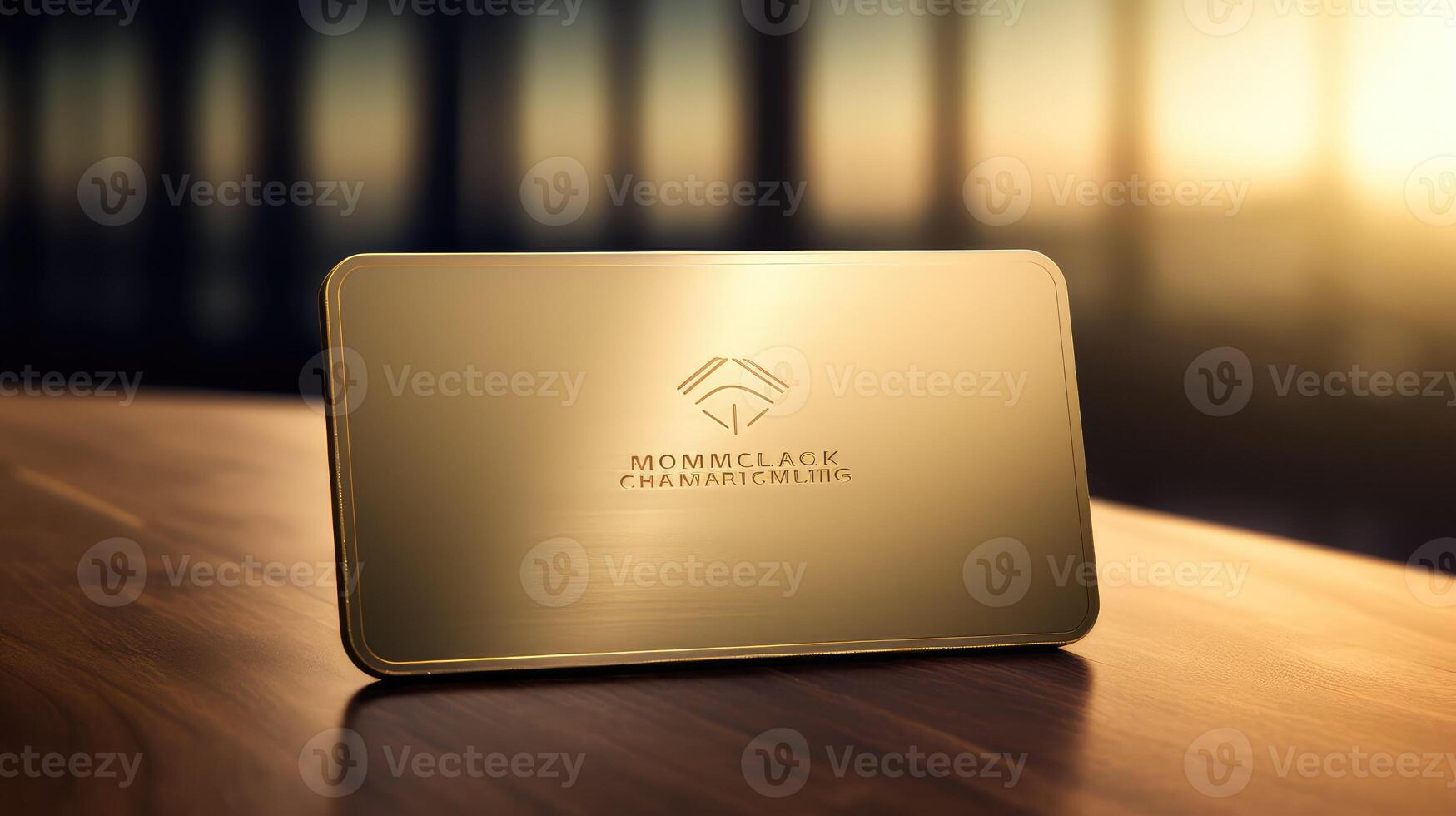 brushed mockup metal photo