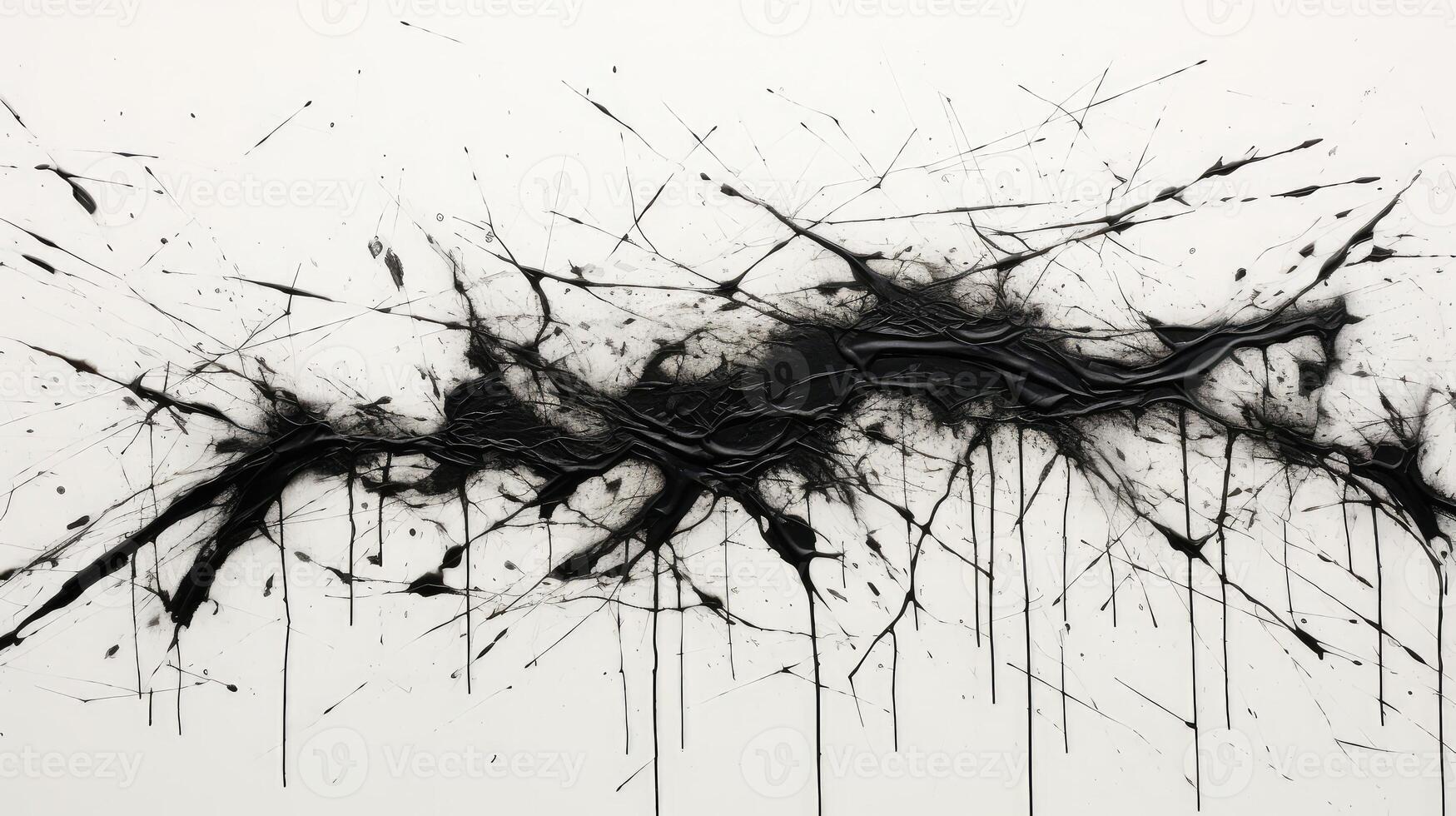contrast black scribbles photo