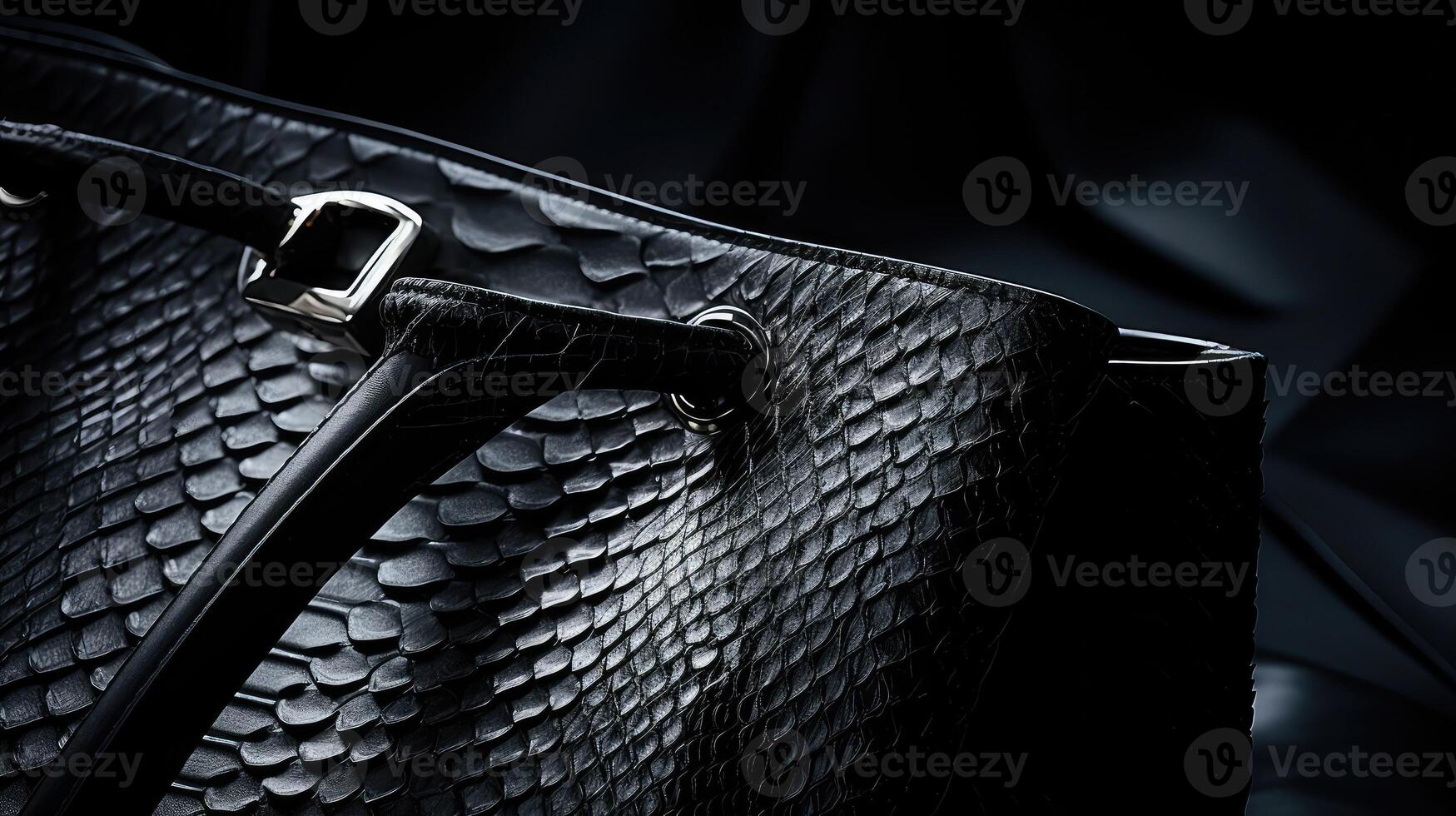 snakeskin black reader photo