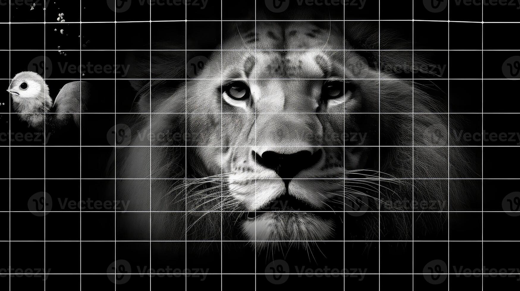 contrast black and white photos animals