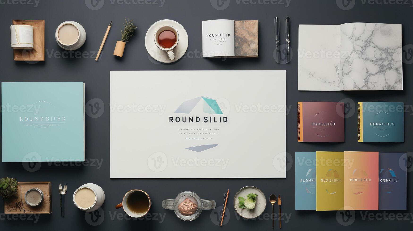 guidelines branding book template photo