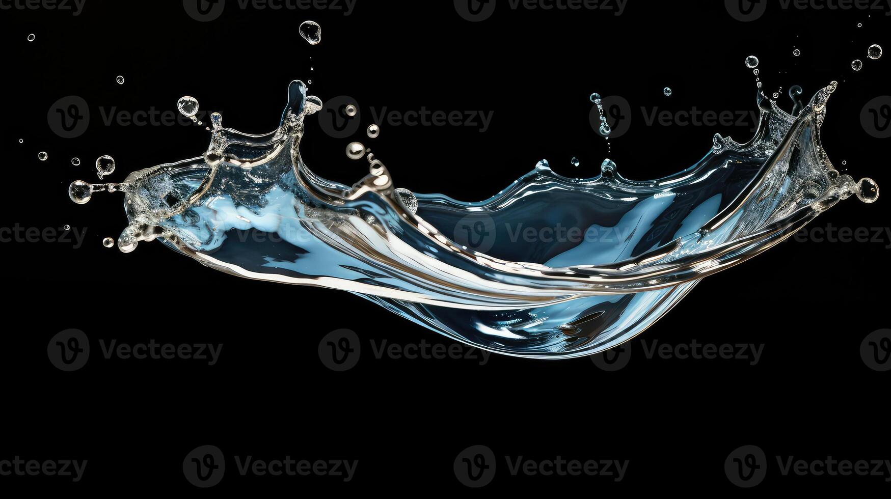 mid isolated water splash photo
