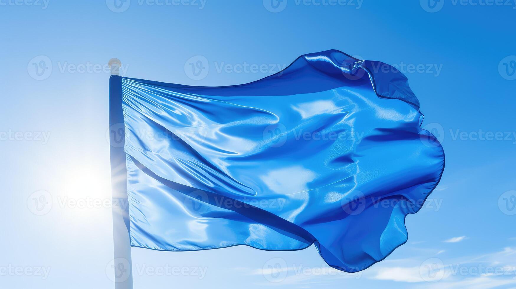 vibrant flag background blue photo
