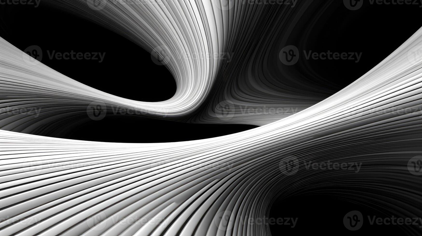 outline black and white shapes photo