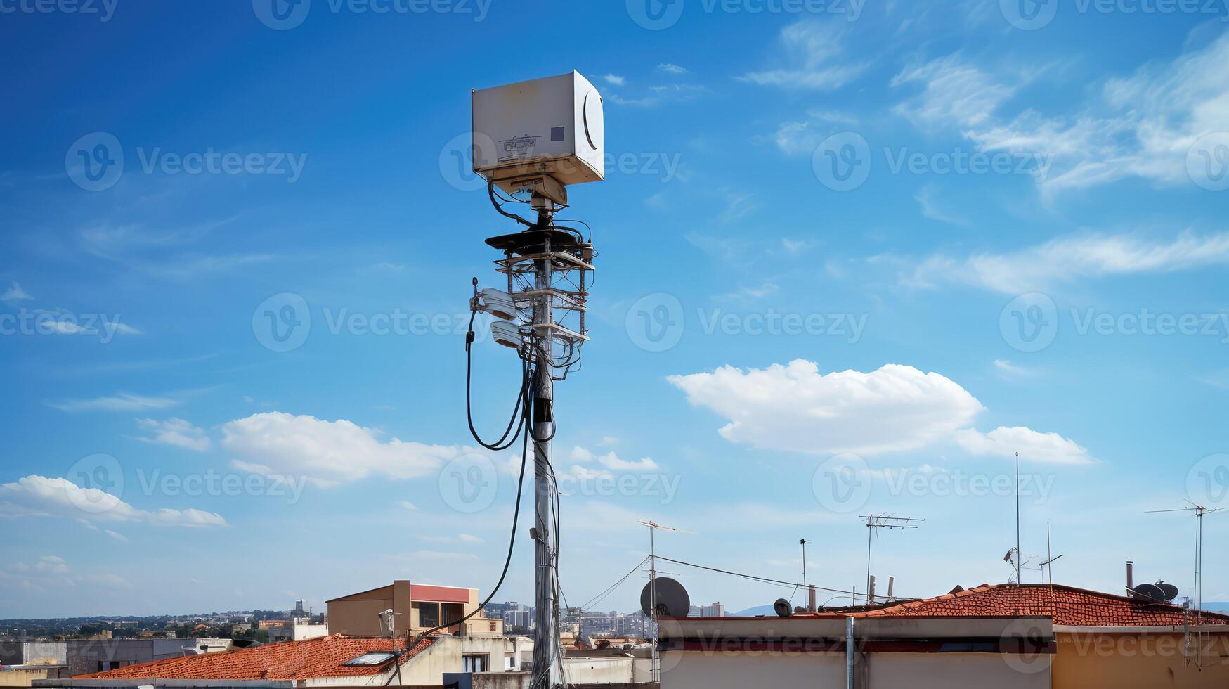broadcast tv antenna photo