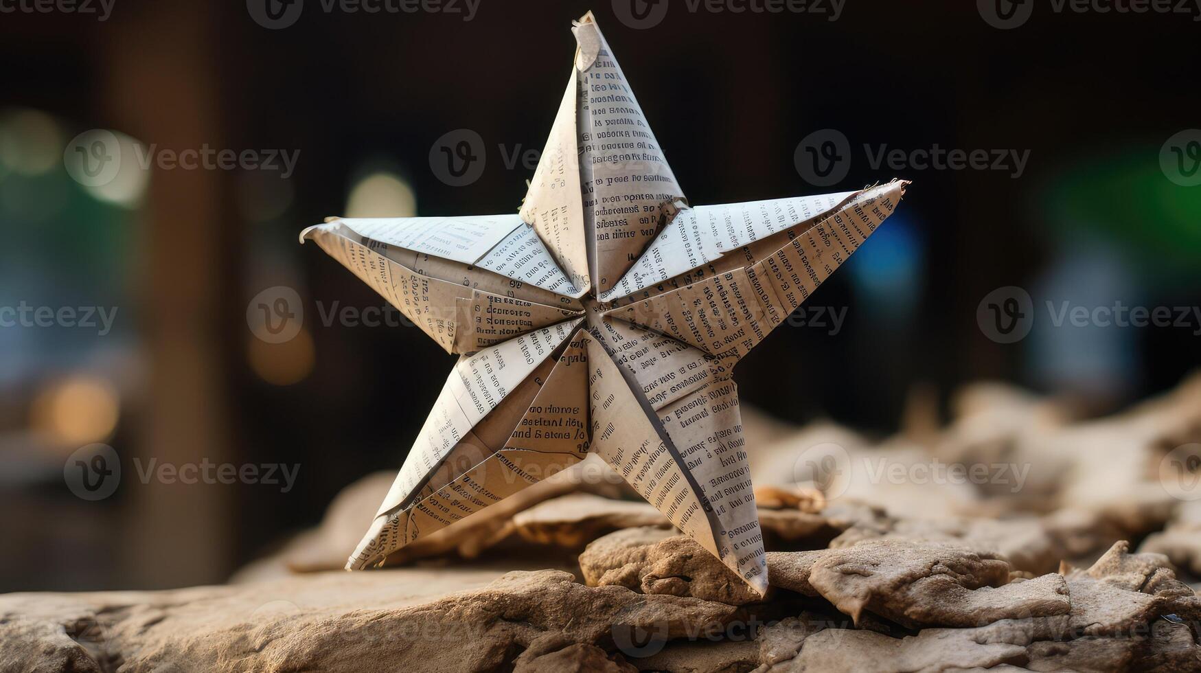 environmental nativity scene star photo
