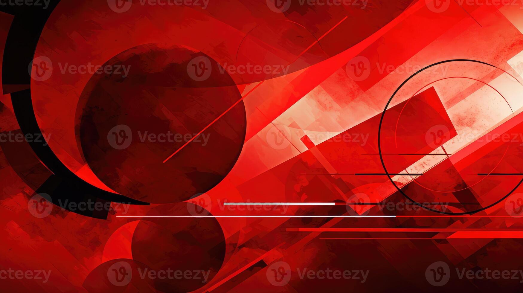lines abstract geometric background red photo