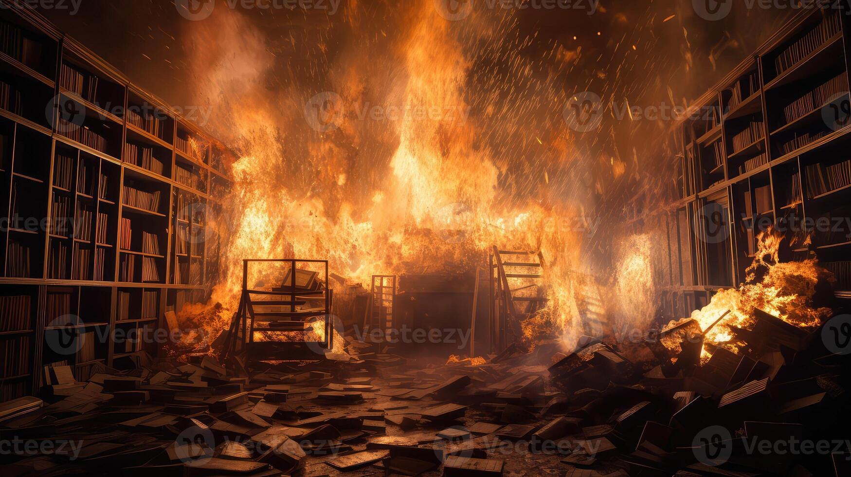 embers book on fire photo
