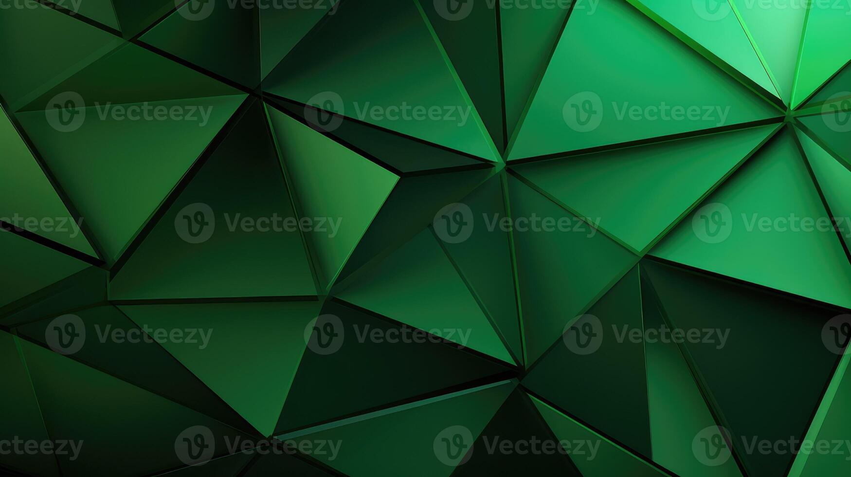 depth geometric background green photo