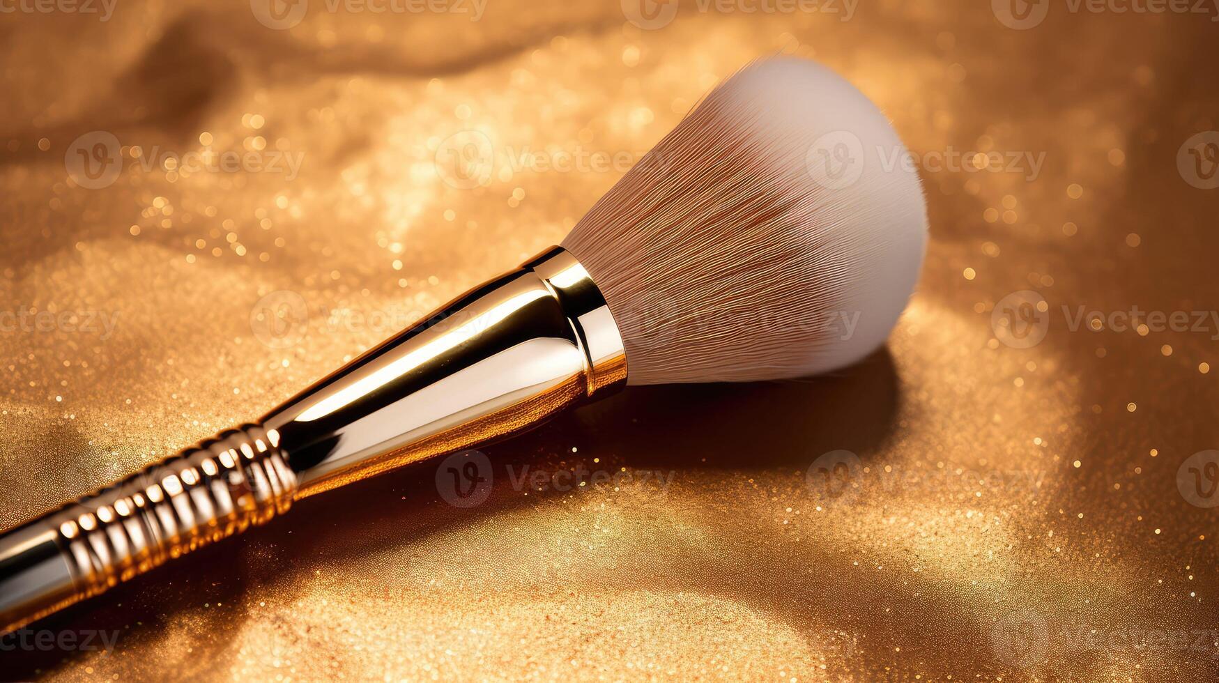 bristles gold foil brush photo