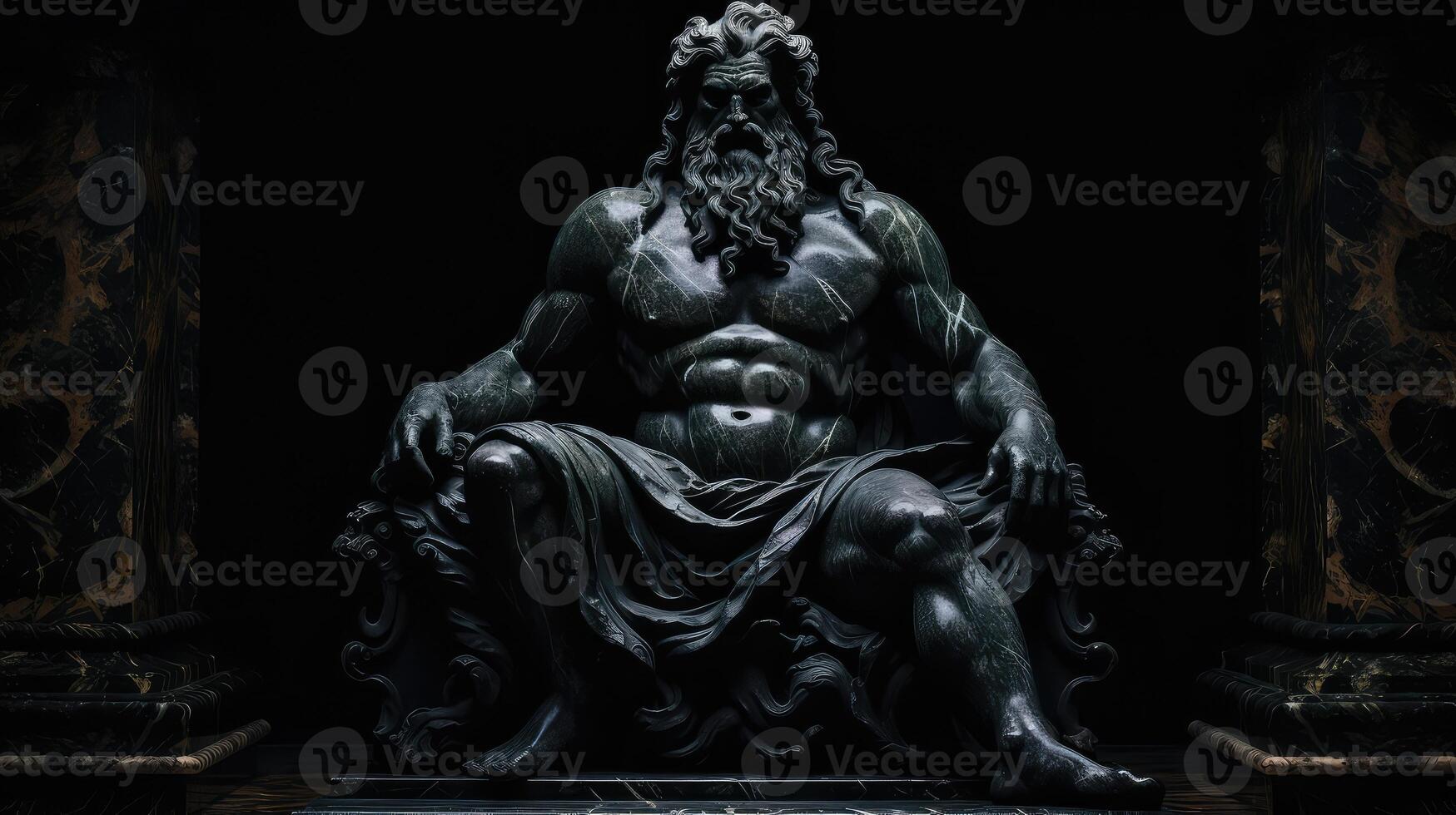 statue marble dark photo