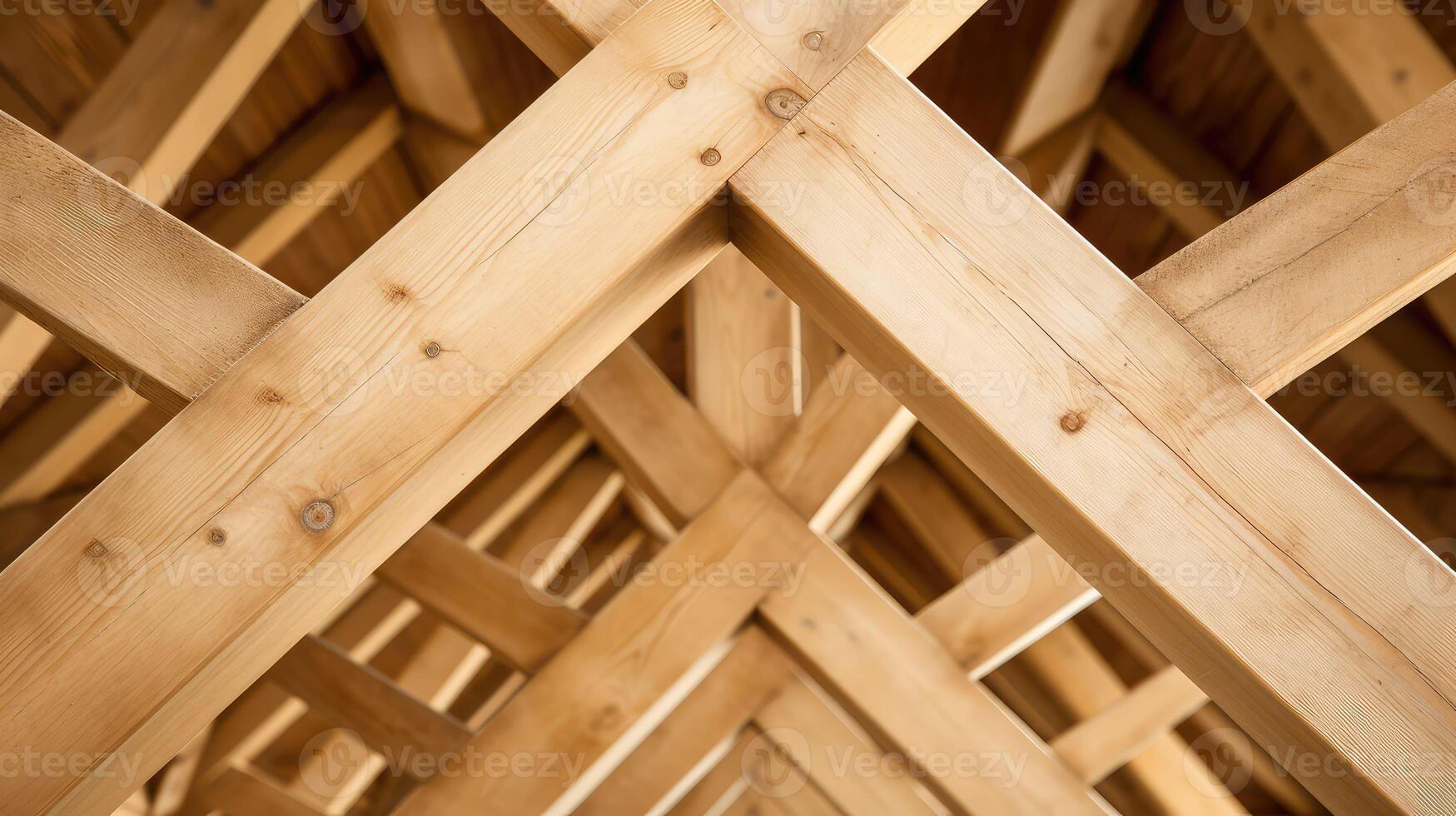 craftsmanship truss timber frame photo