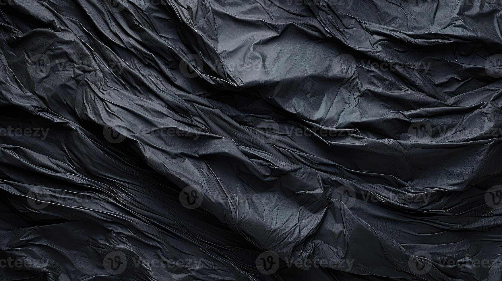 shadows black wrinkled paper photo
