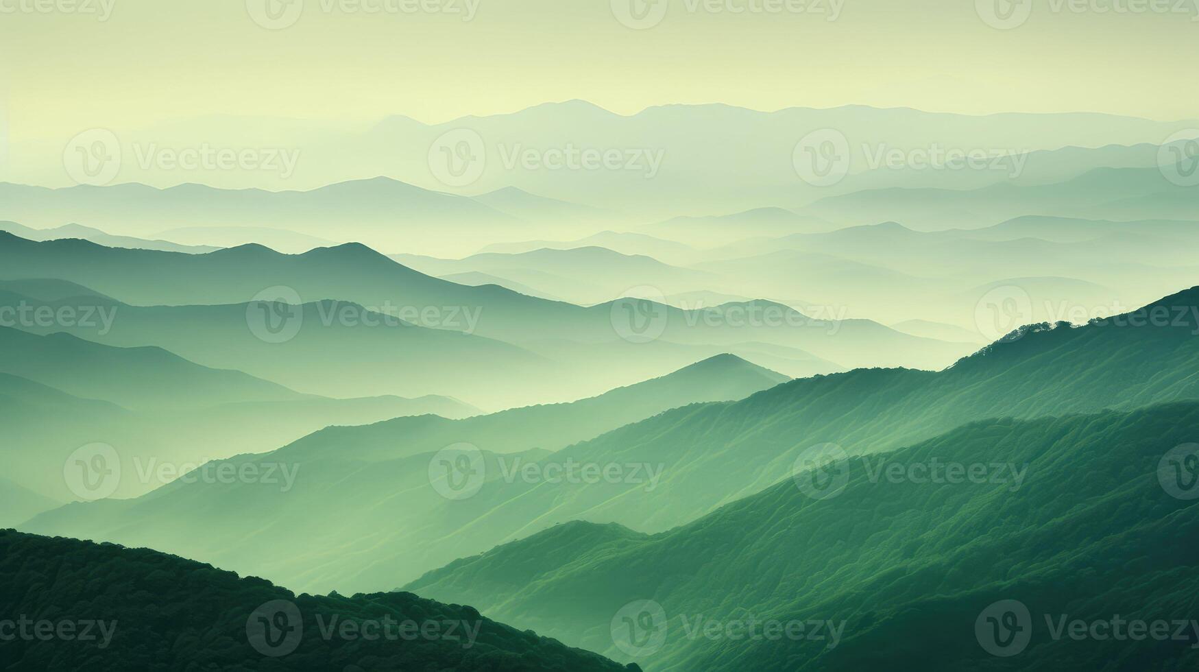 distance gradient green photo