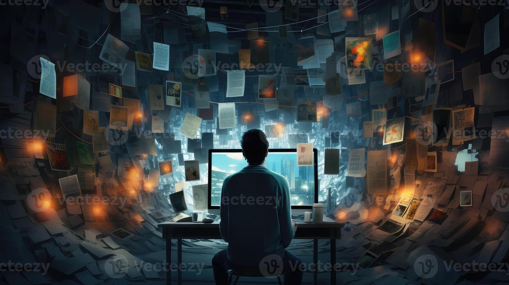distraction data confusion photo
