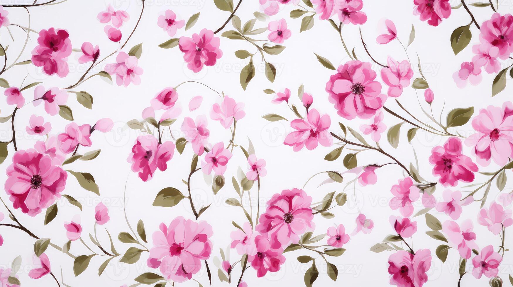 flowers pink floral design photo