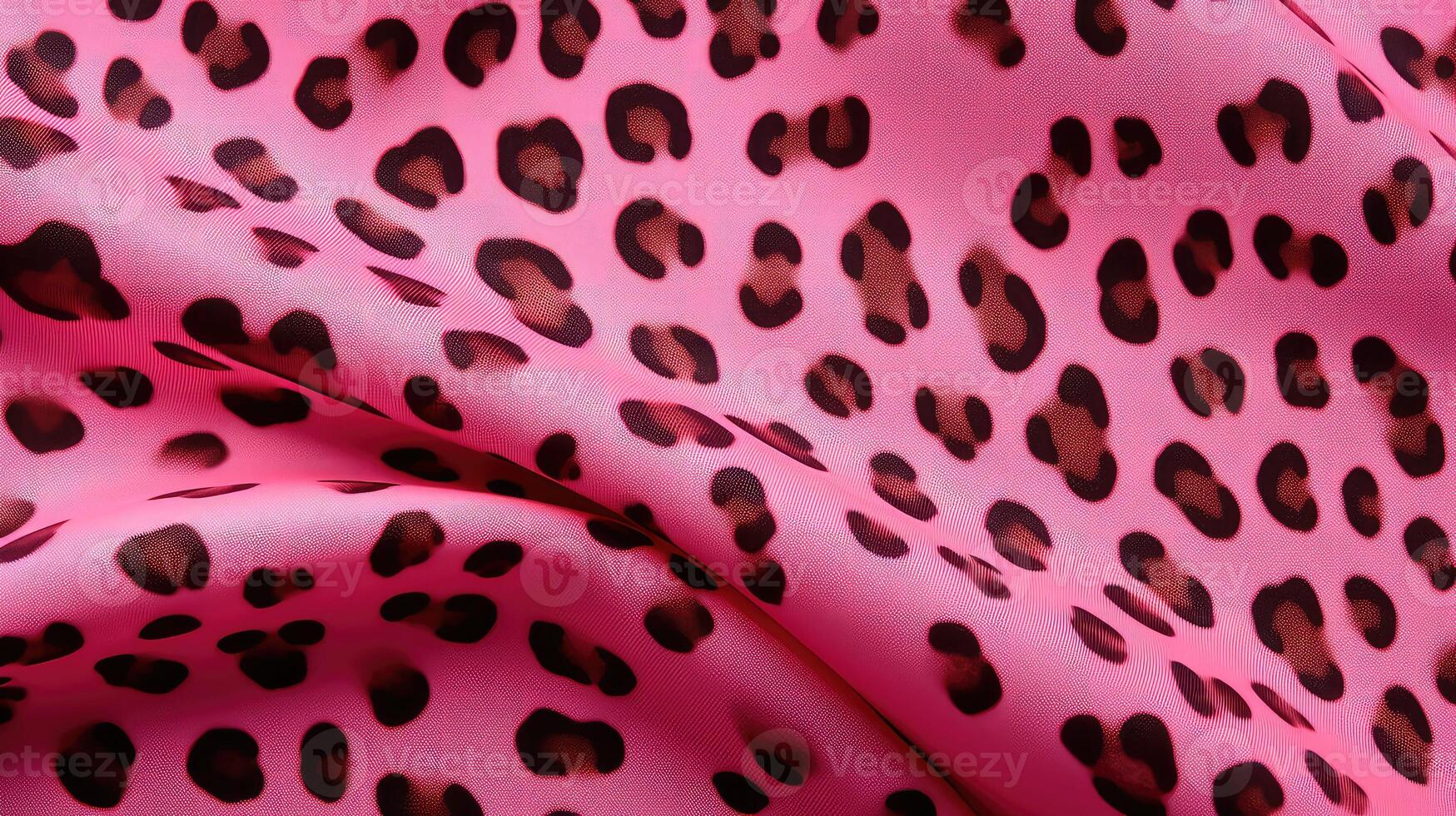 vibrant pink leopard print photo