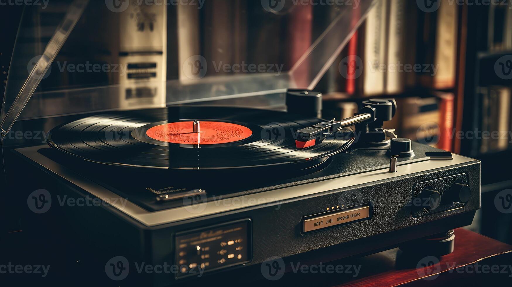 turntable old new technology photo