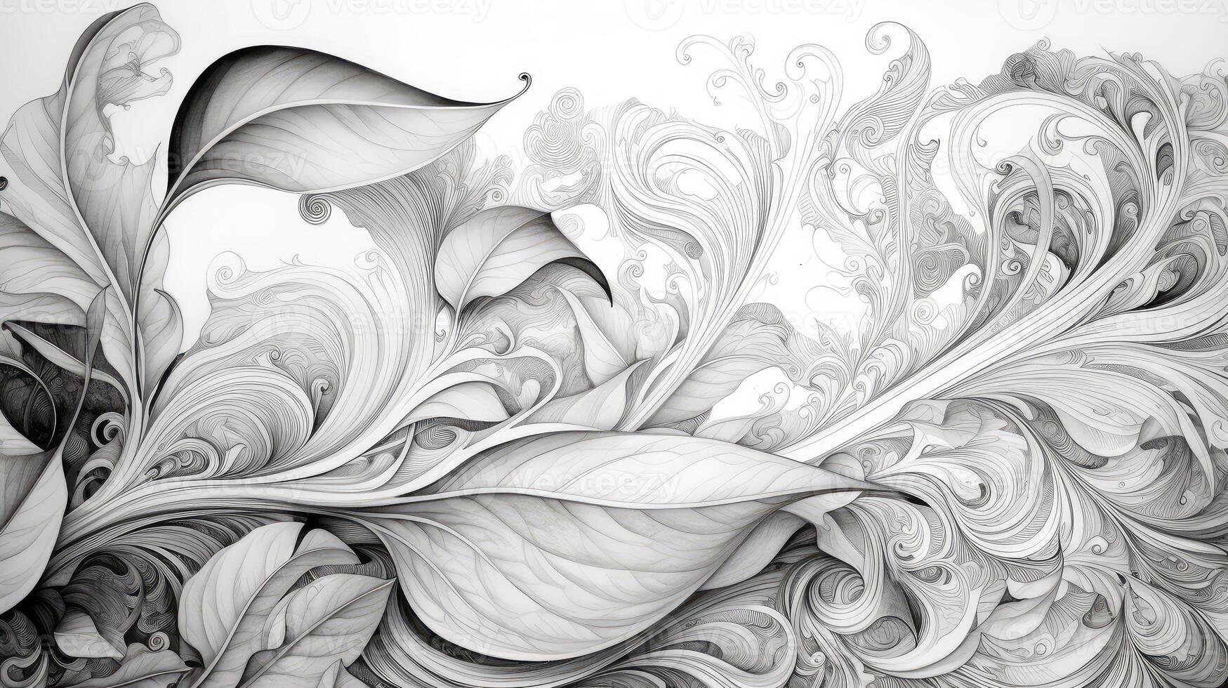 patterns leaf drawing photo