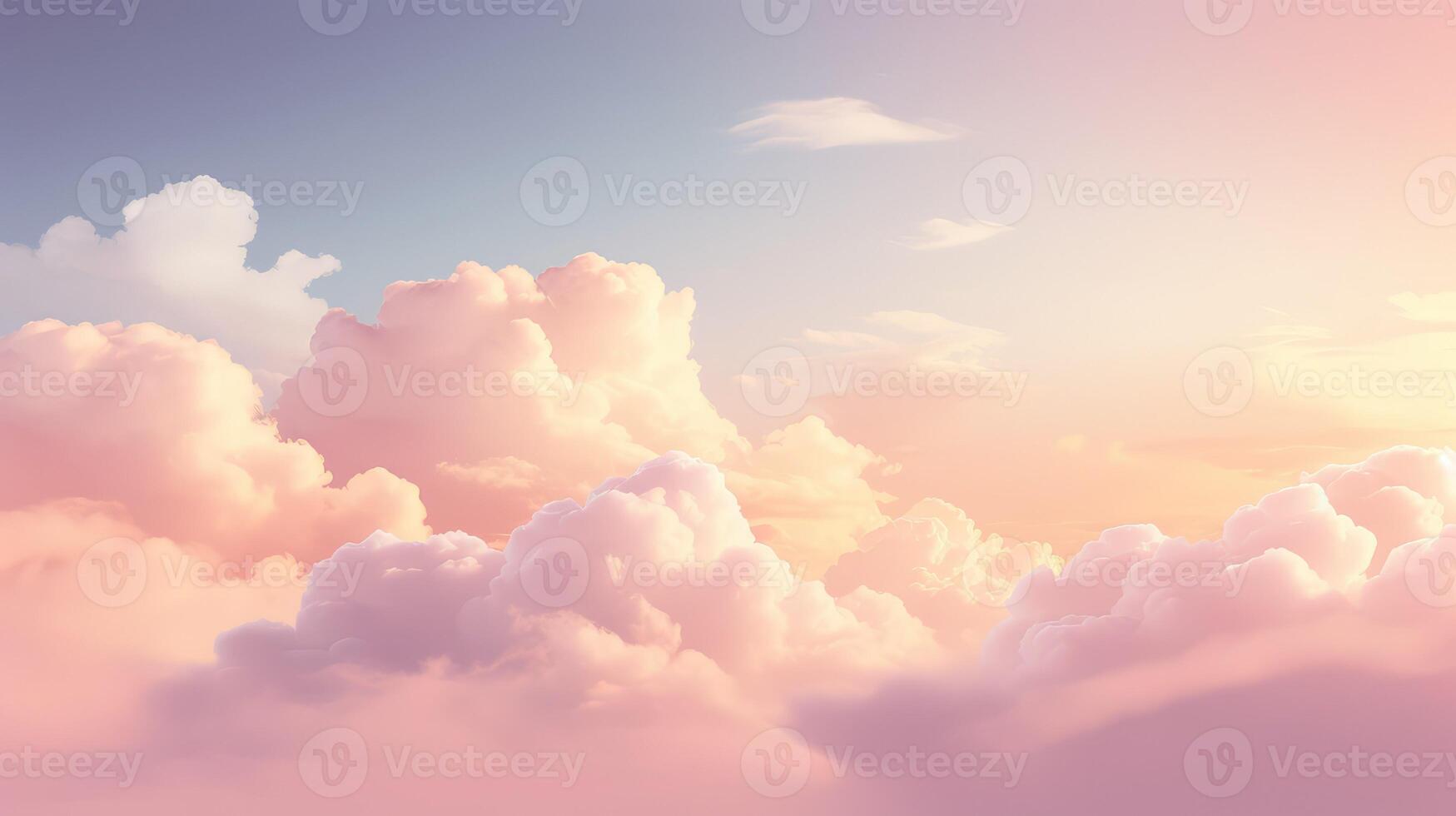 golden pastel cloud background photo