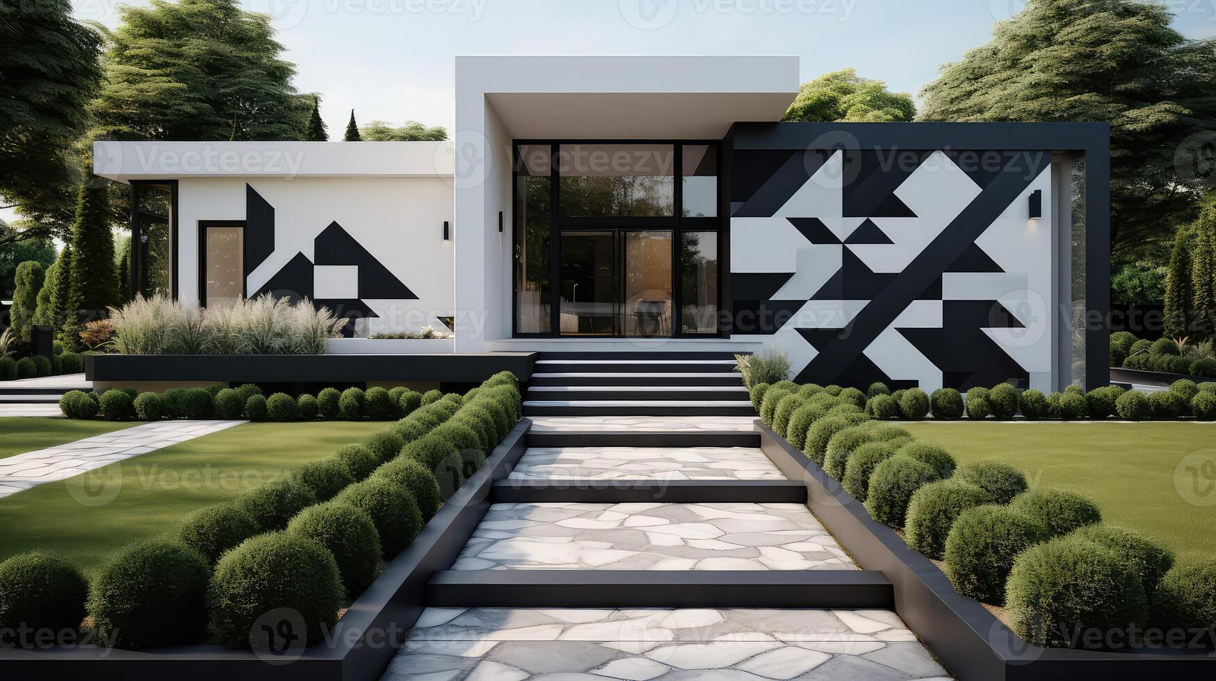 design modern house graphic photo