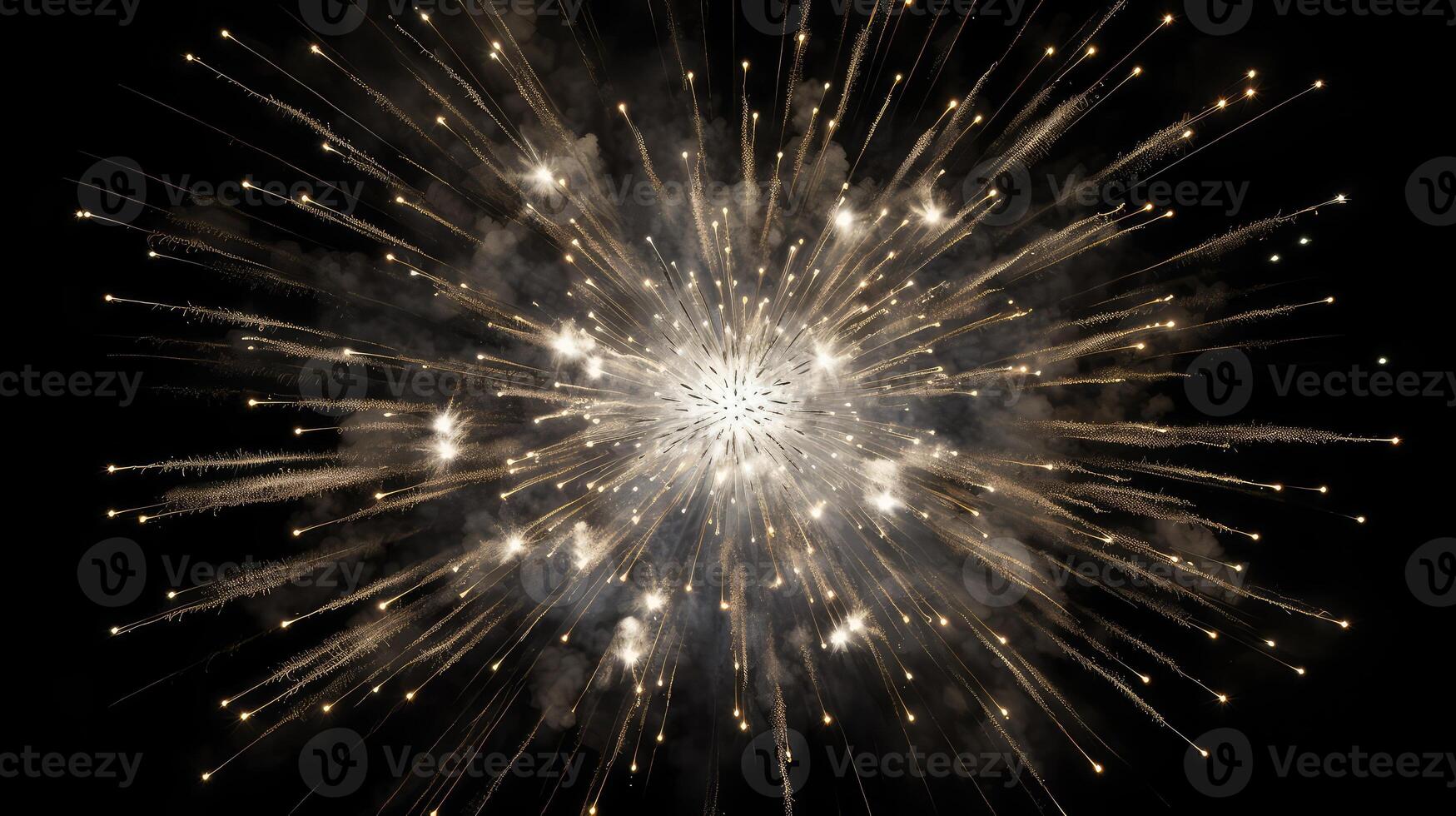 up silver fireworks photo
