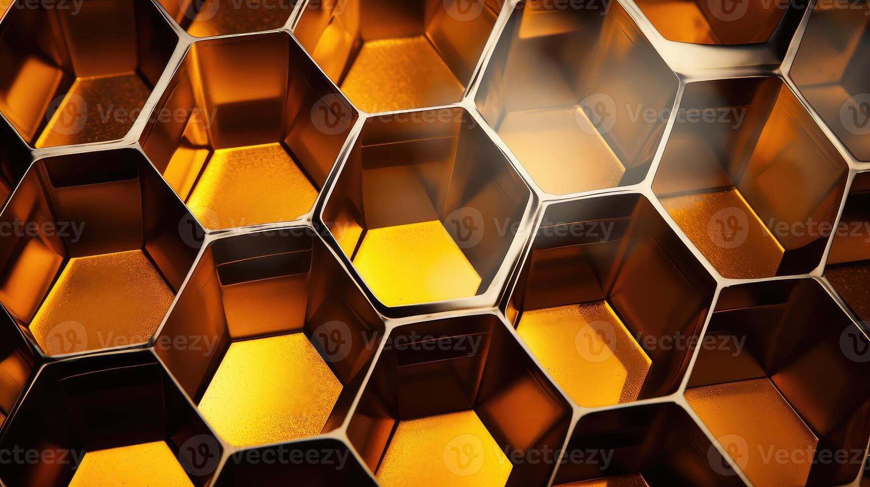 structure honeycomb metal photo