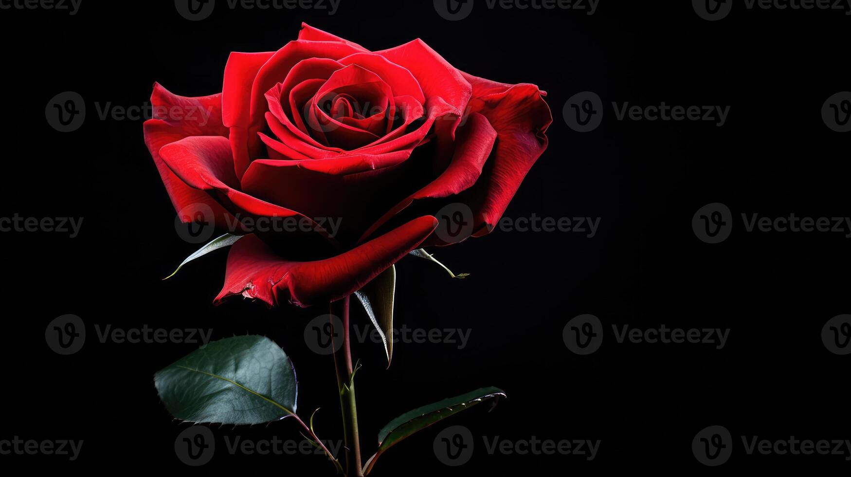 rose black background elegant photo