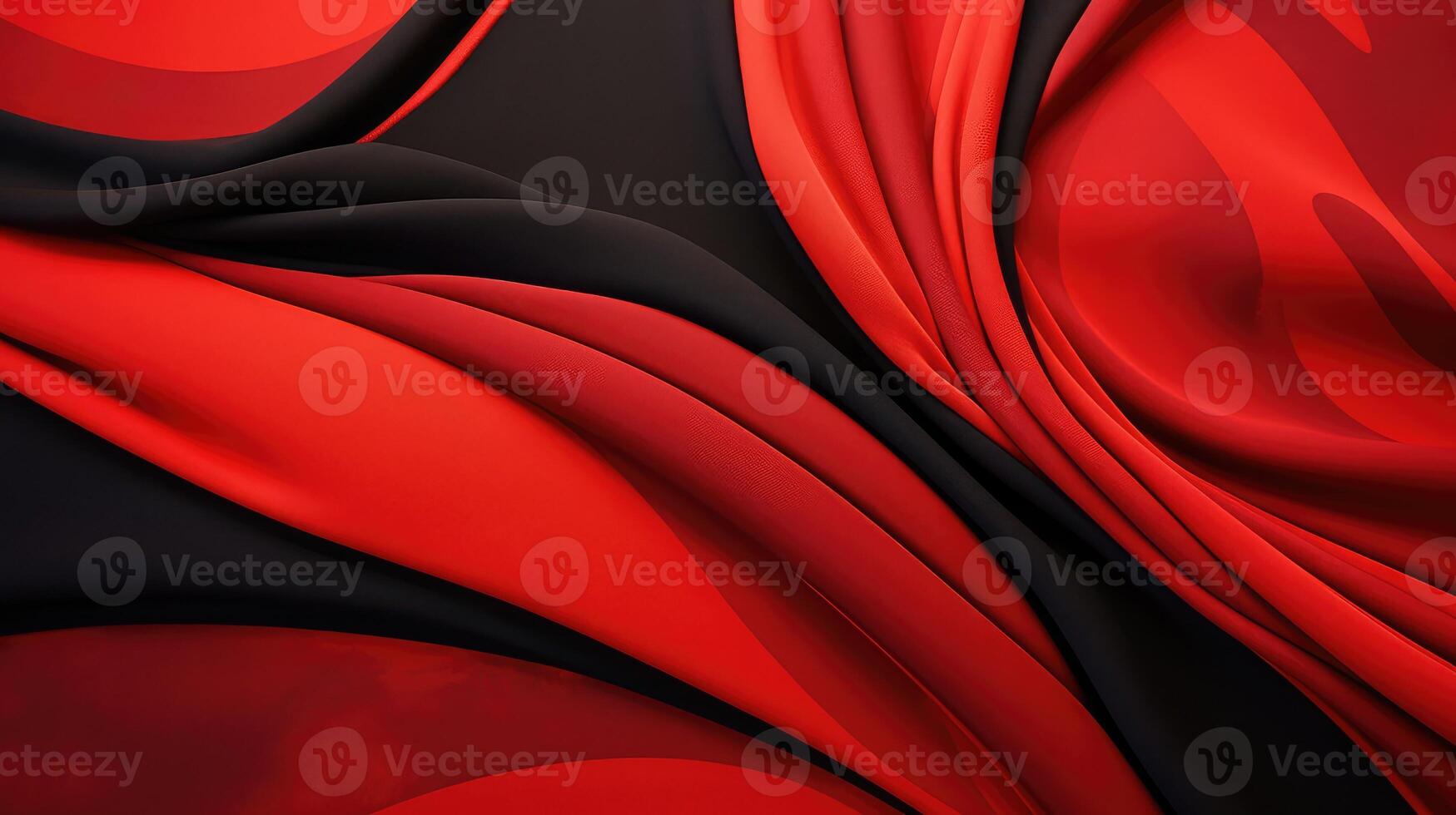 dynamic black and red abstract photo