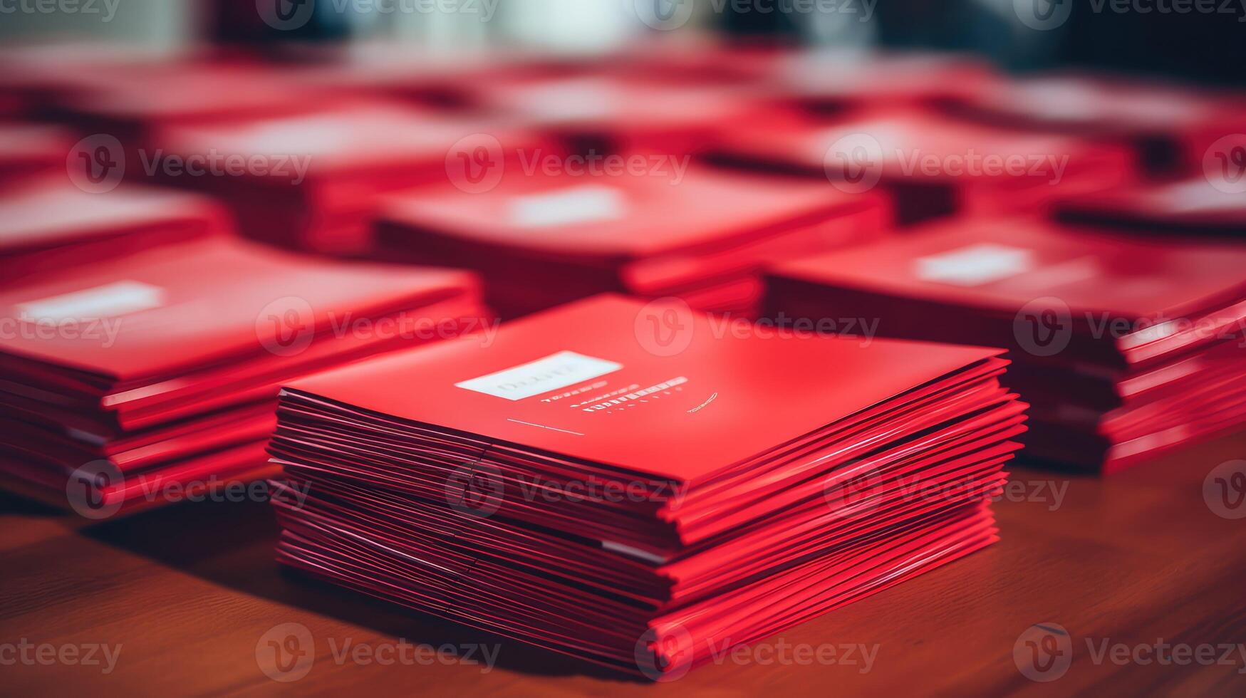 event red business flyer photo