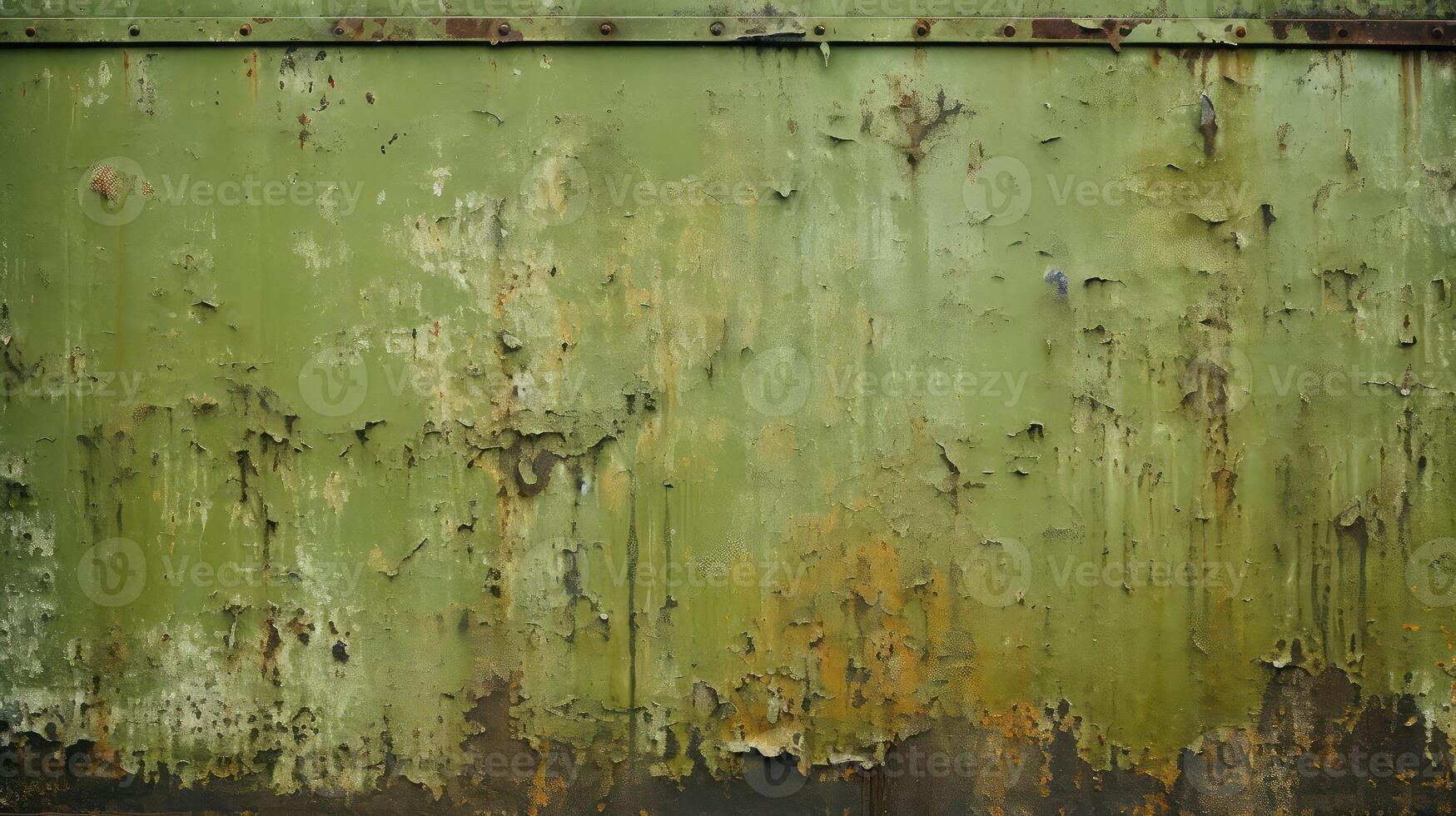 rusted olive green grunge photo