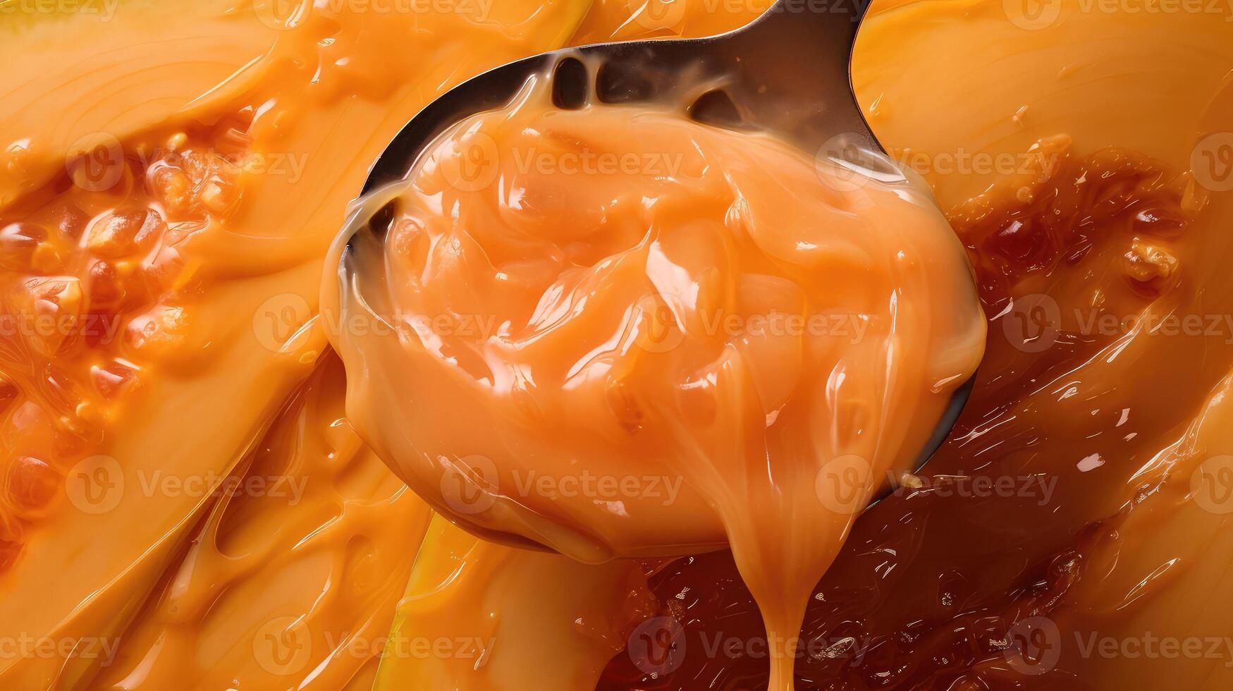creamy pulp texture photo
