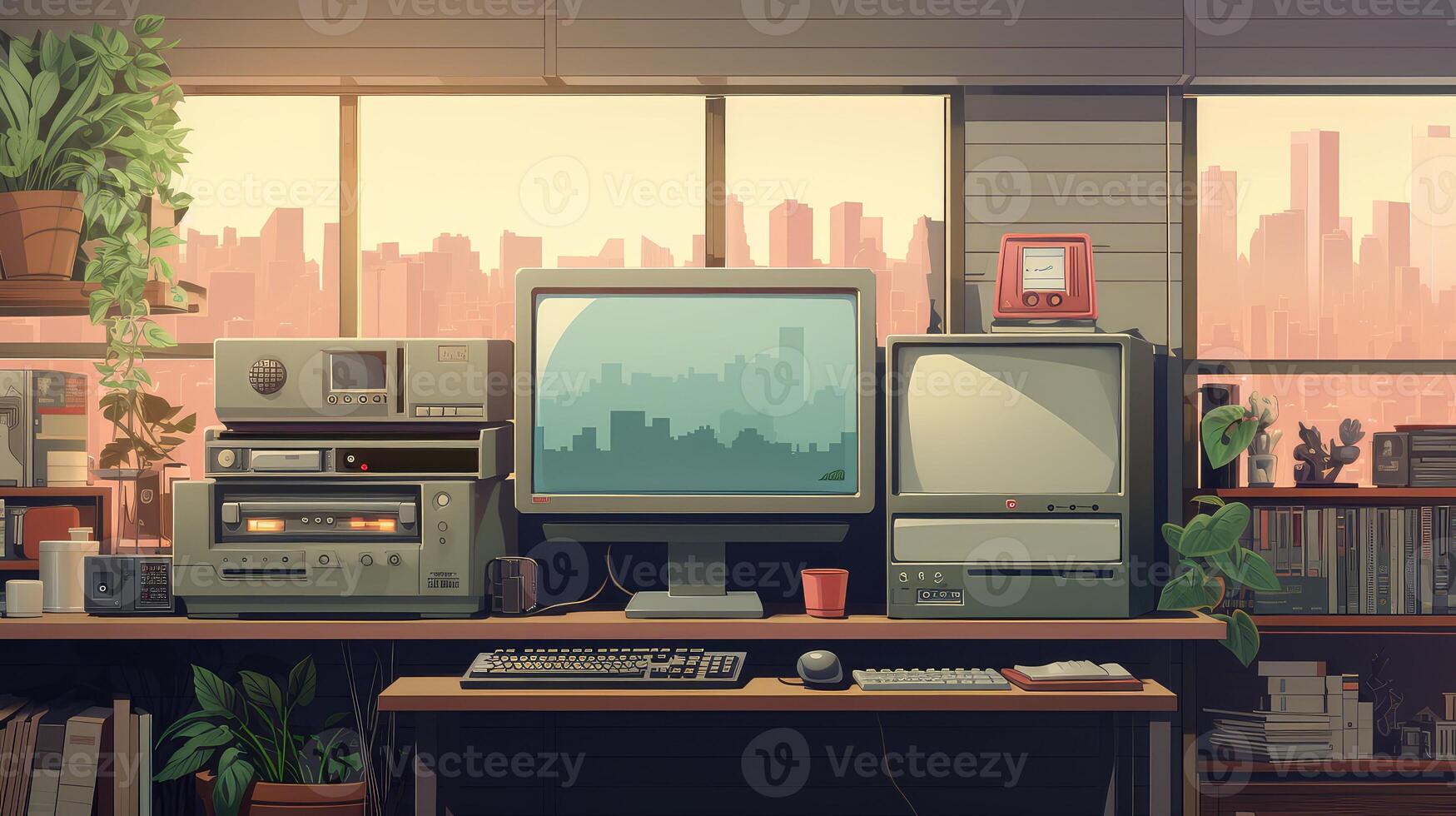 screen pixel office photo