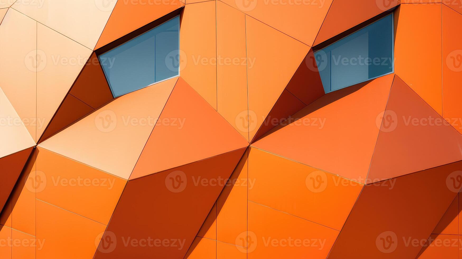 polygon orange polygons photo