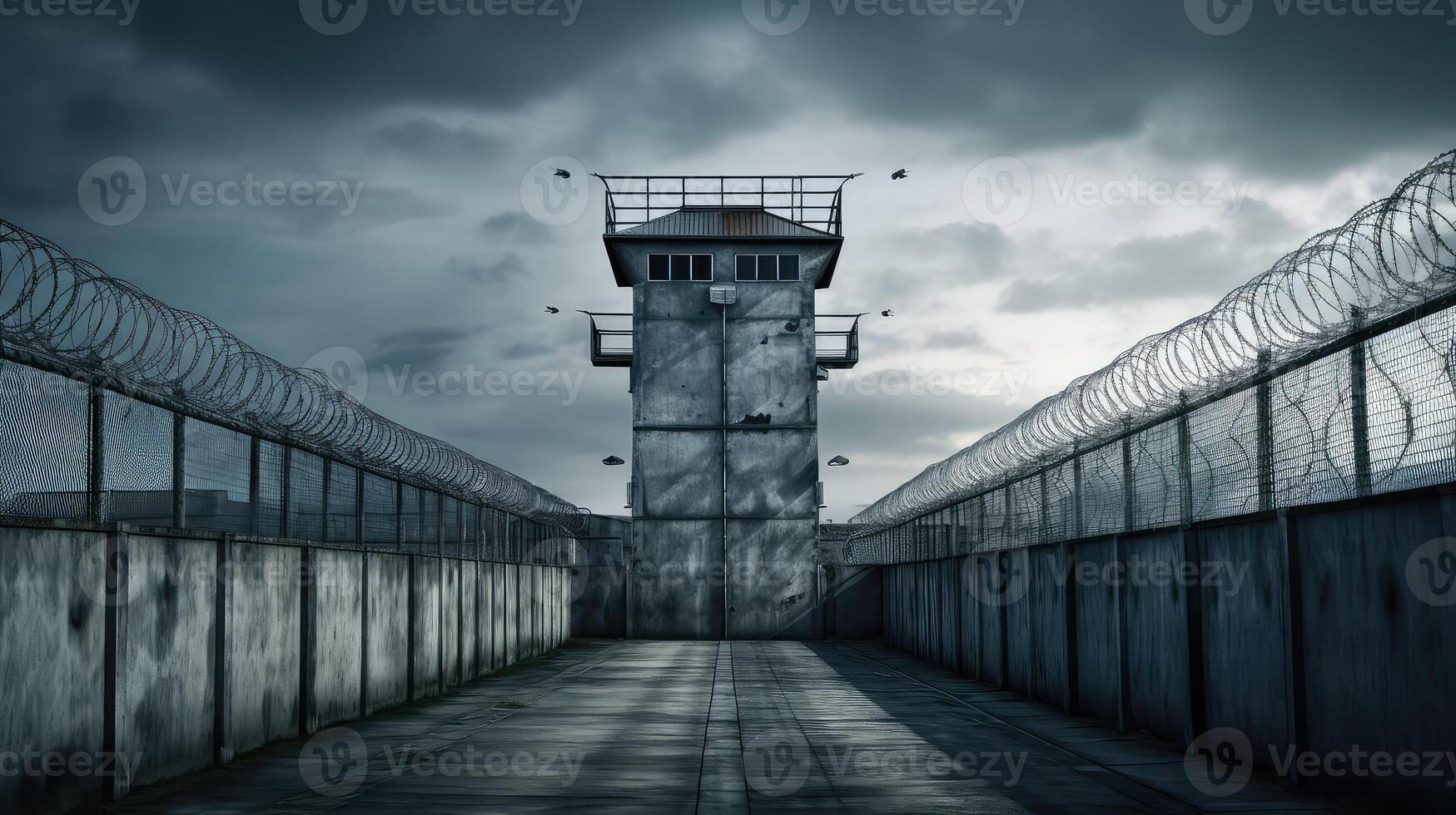 security prison wall photo