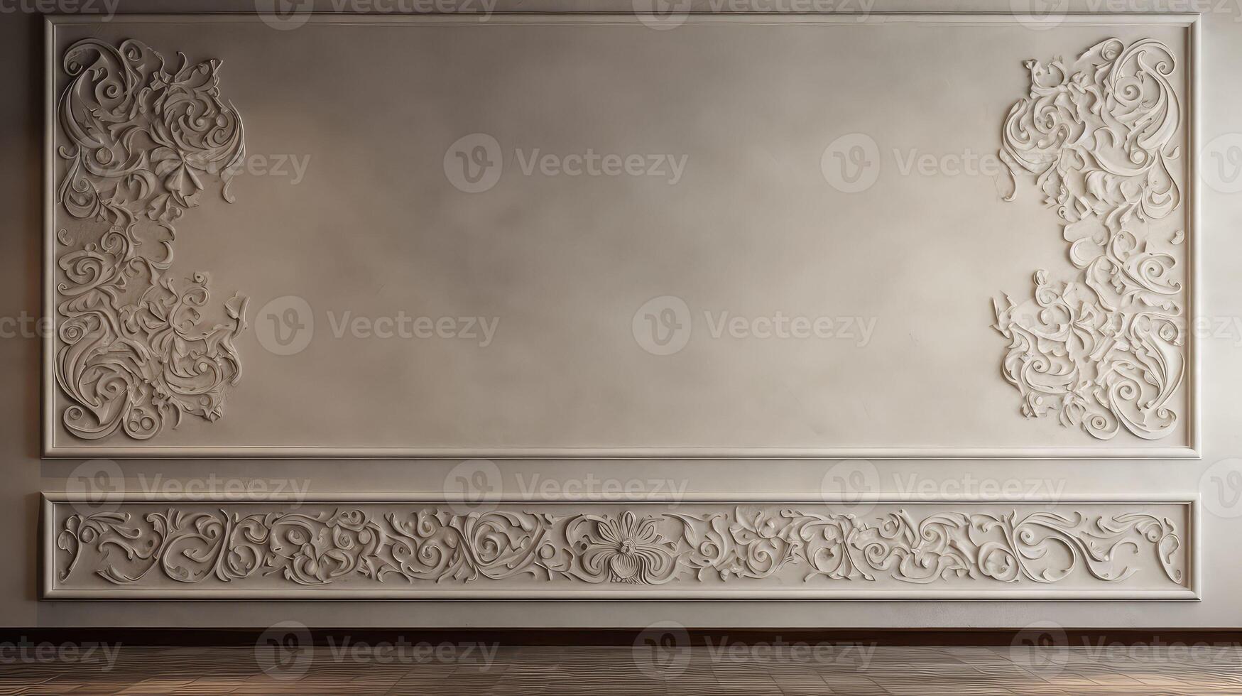 decorative plaster walls photo