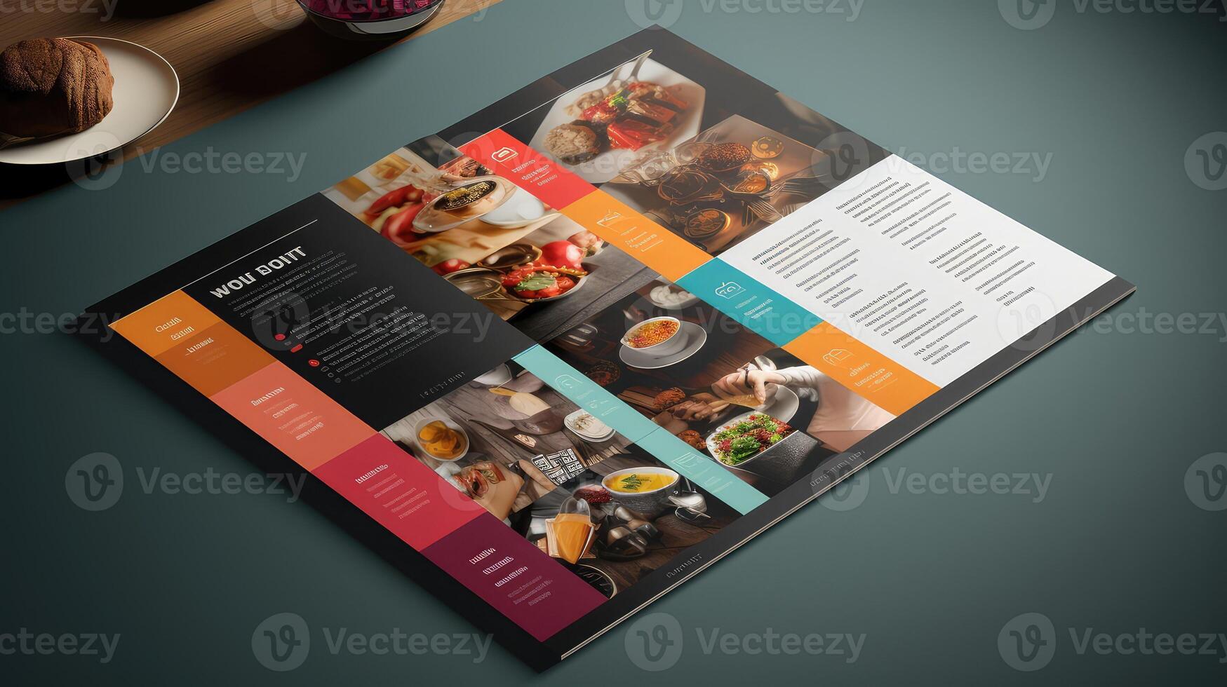 design template table photo