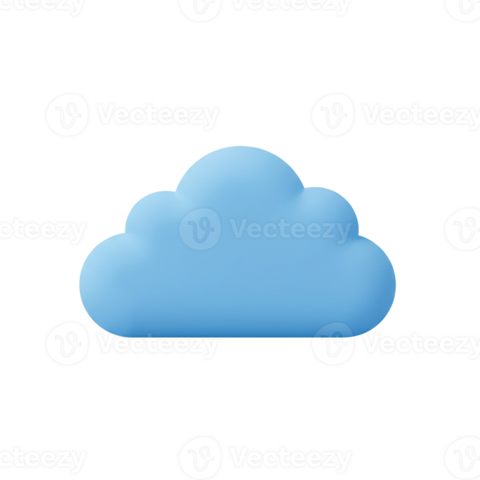Fluffy blue cloud floating in the sky outdoors digital art clear day upward perspective nature's serenity png