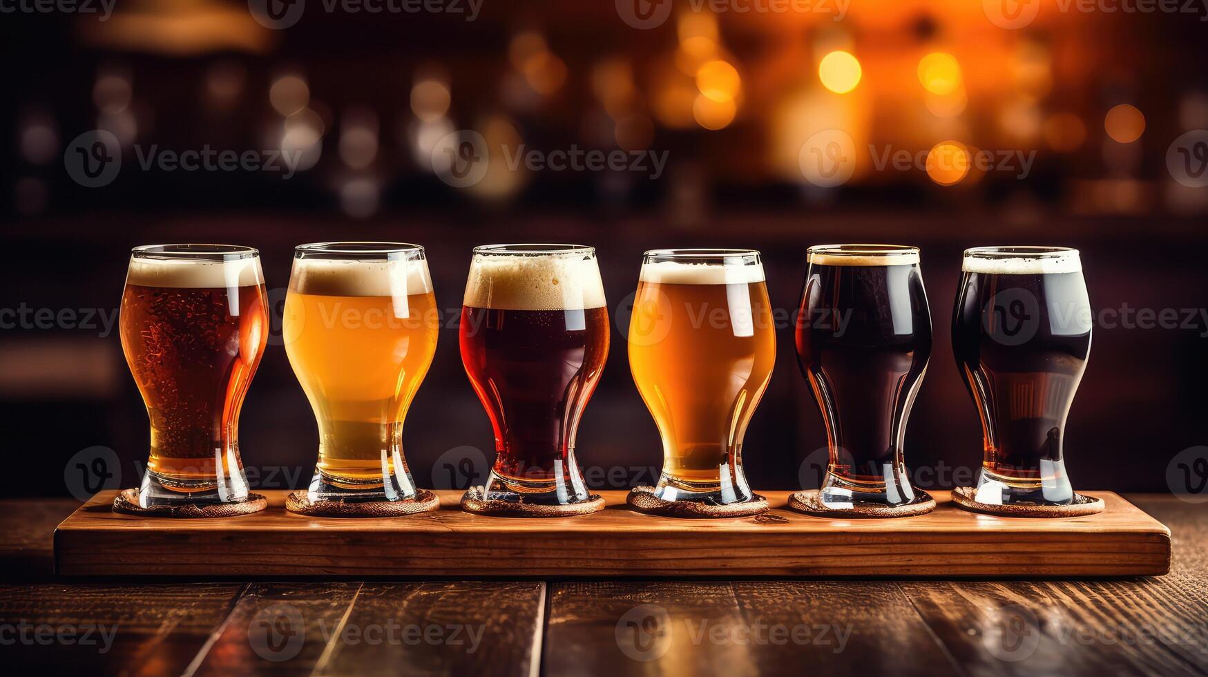 flight beer and bar photo