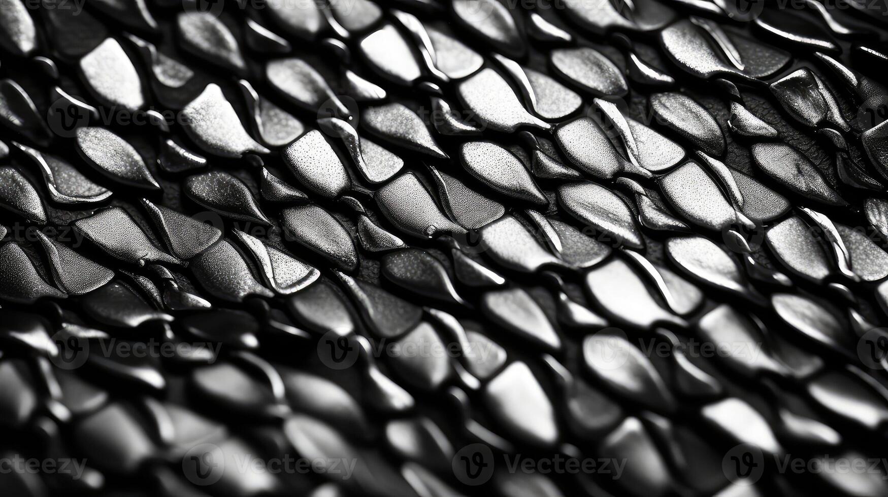 scales black and white snake skin photo