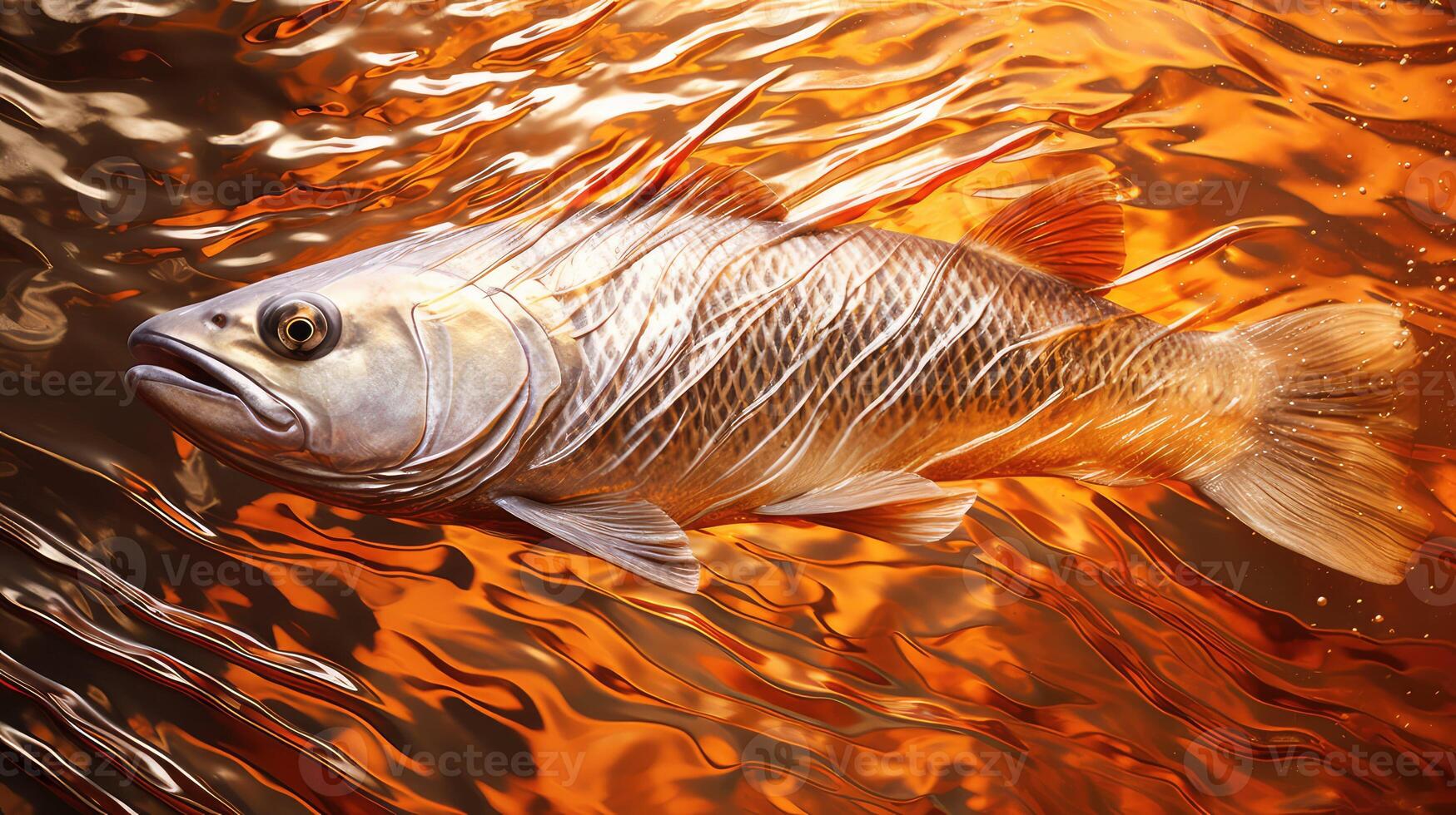 textures salmon in water photo