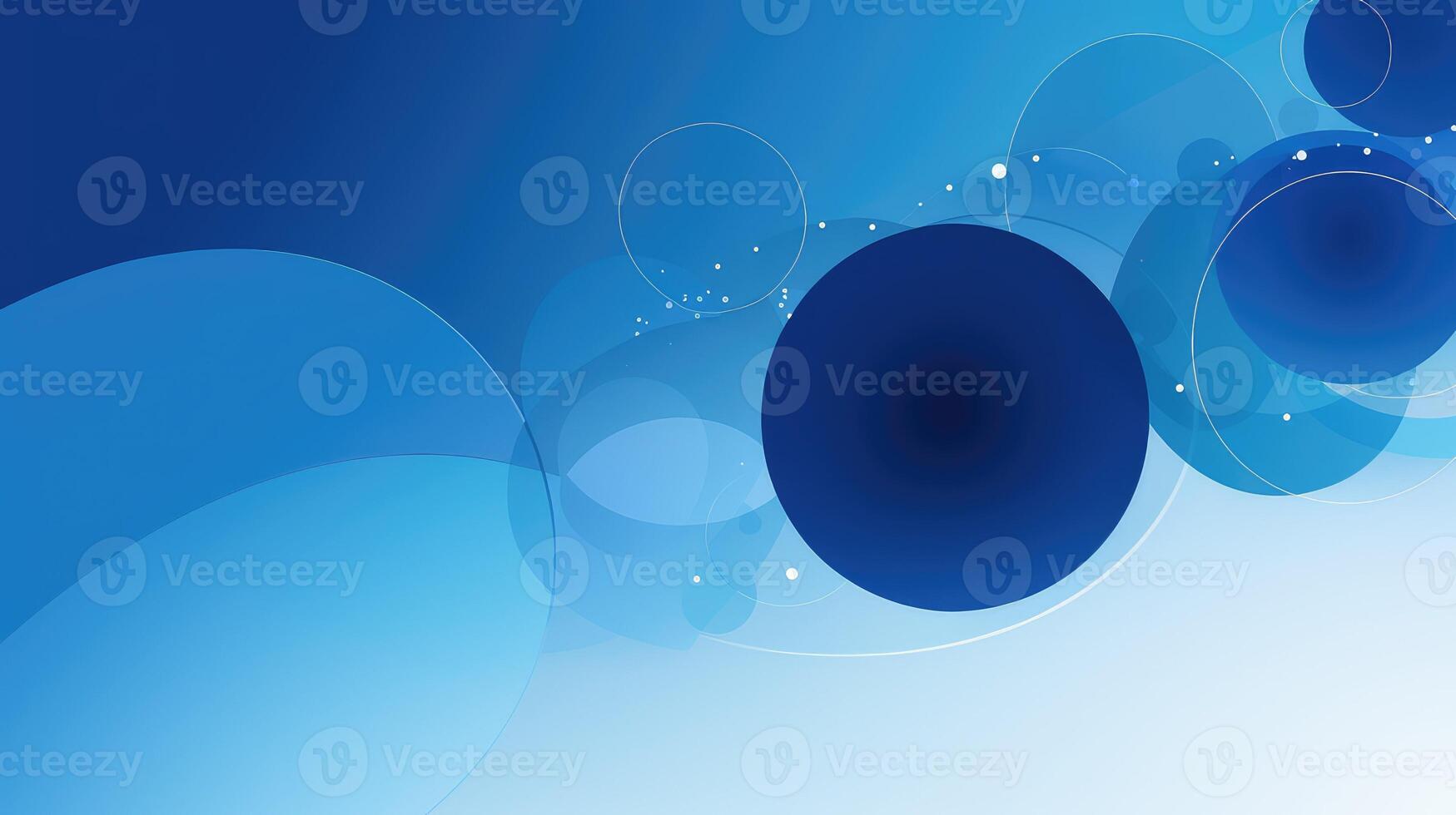 modern banner background blue photo