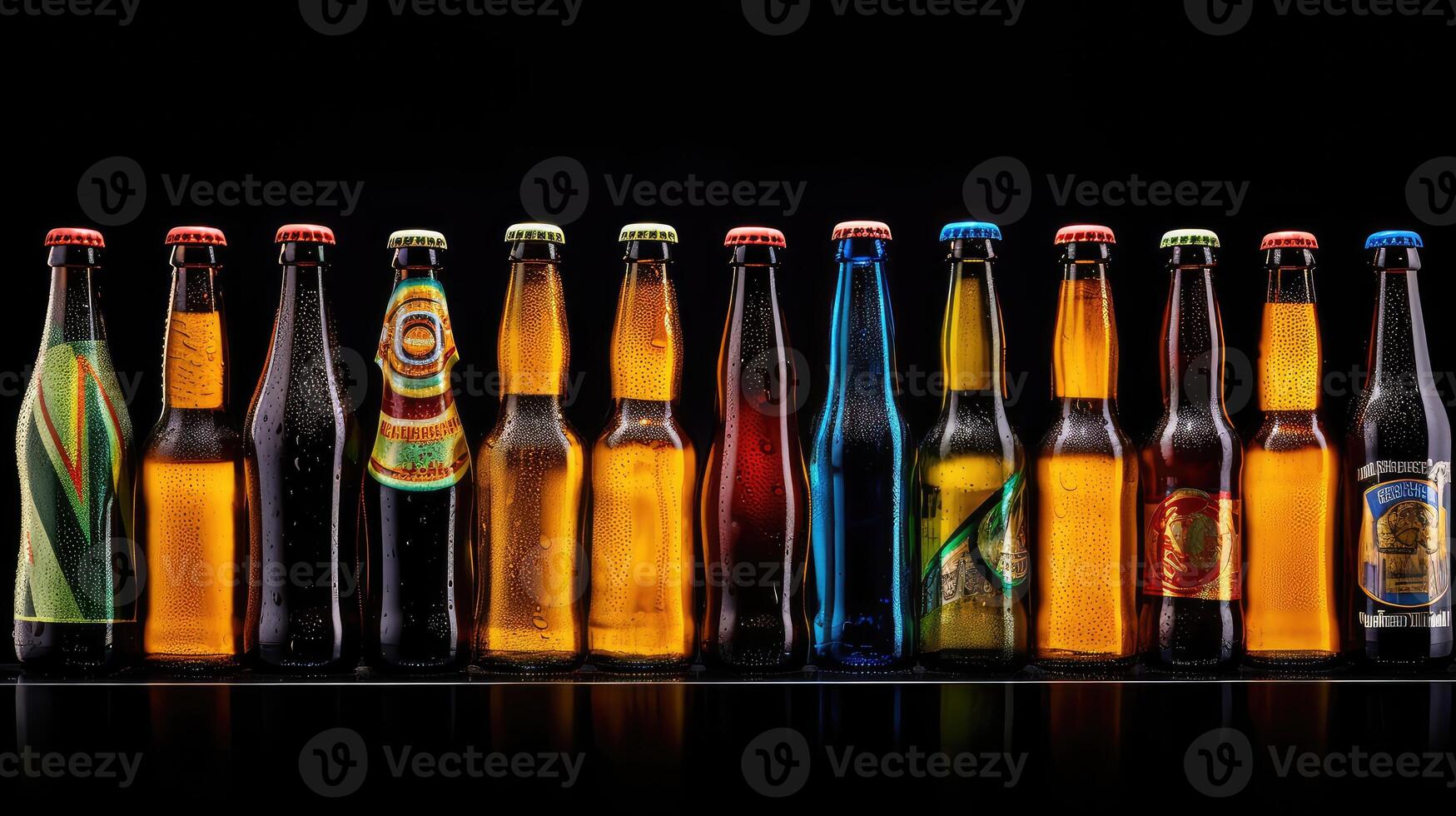 dynamic beer pop art photo