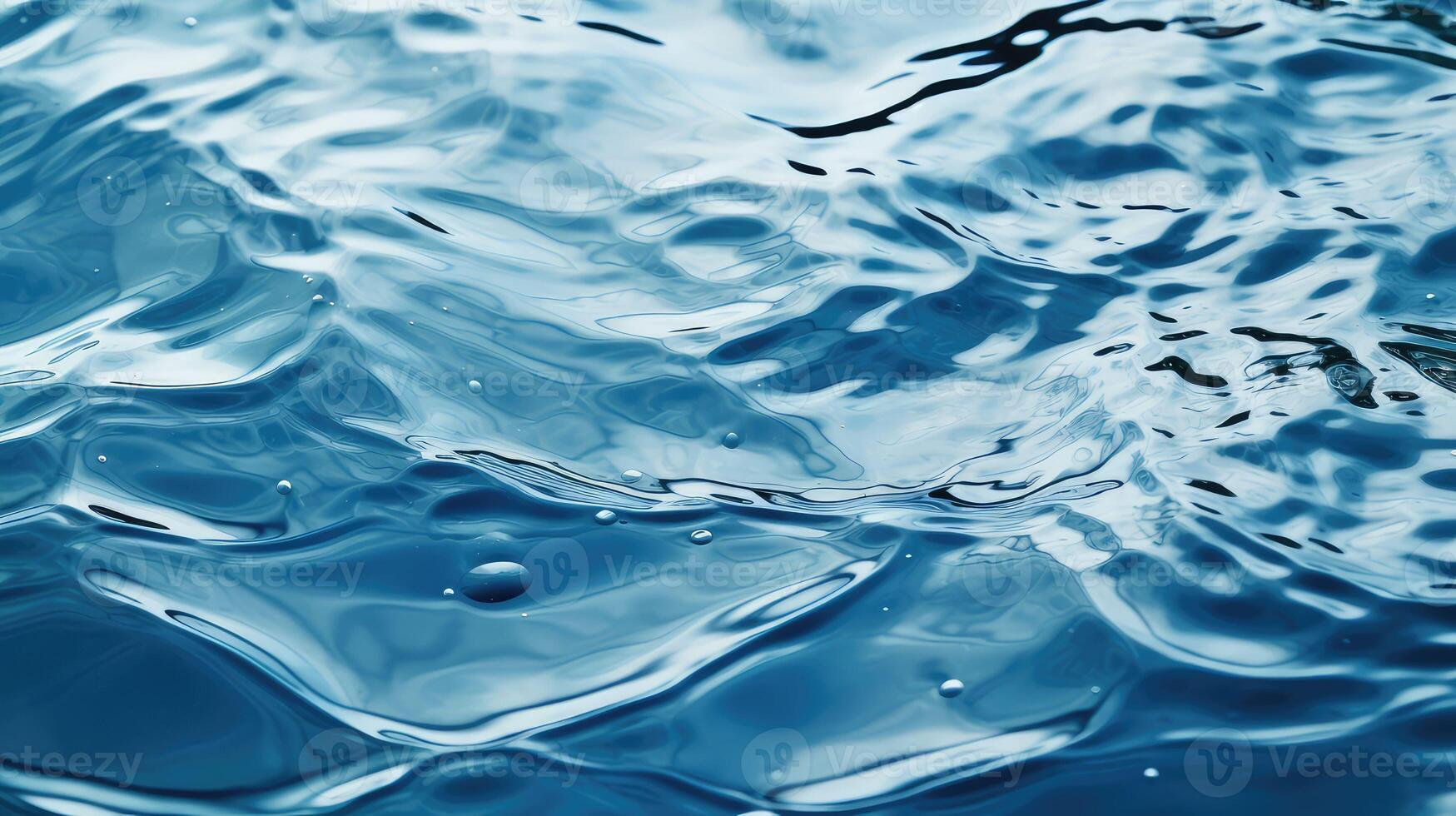 water wavy blue background photo