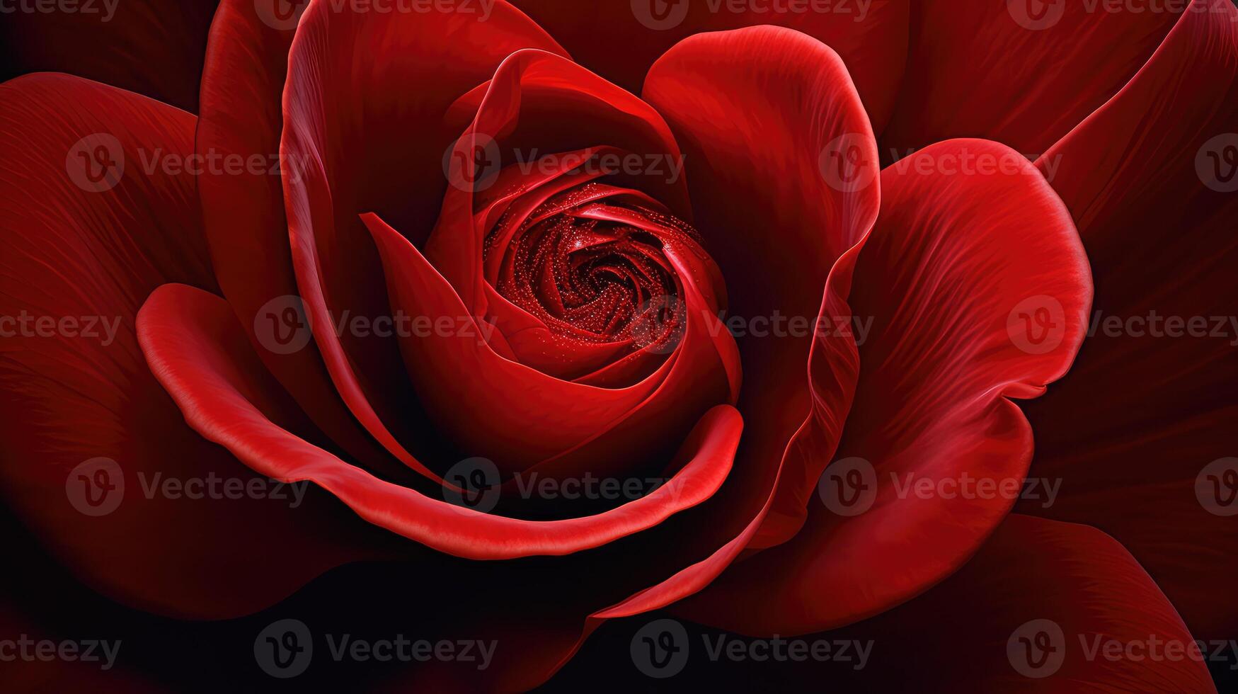 close red flower photo