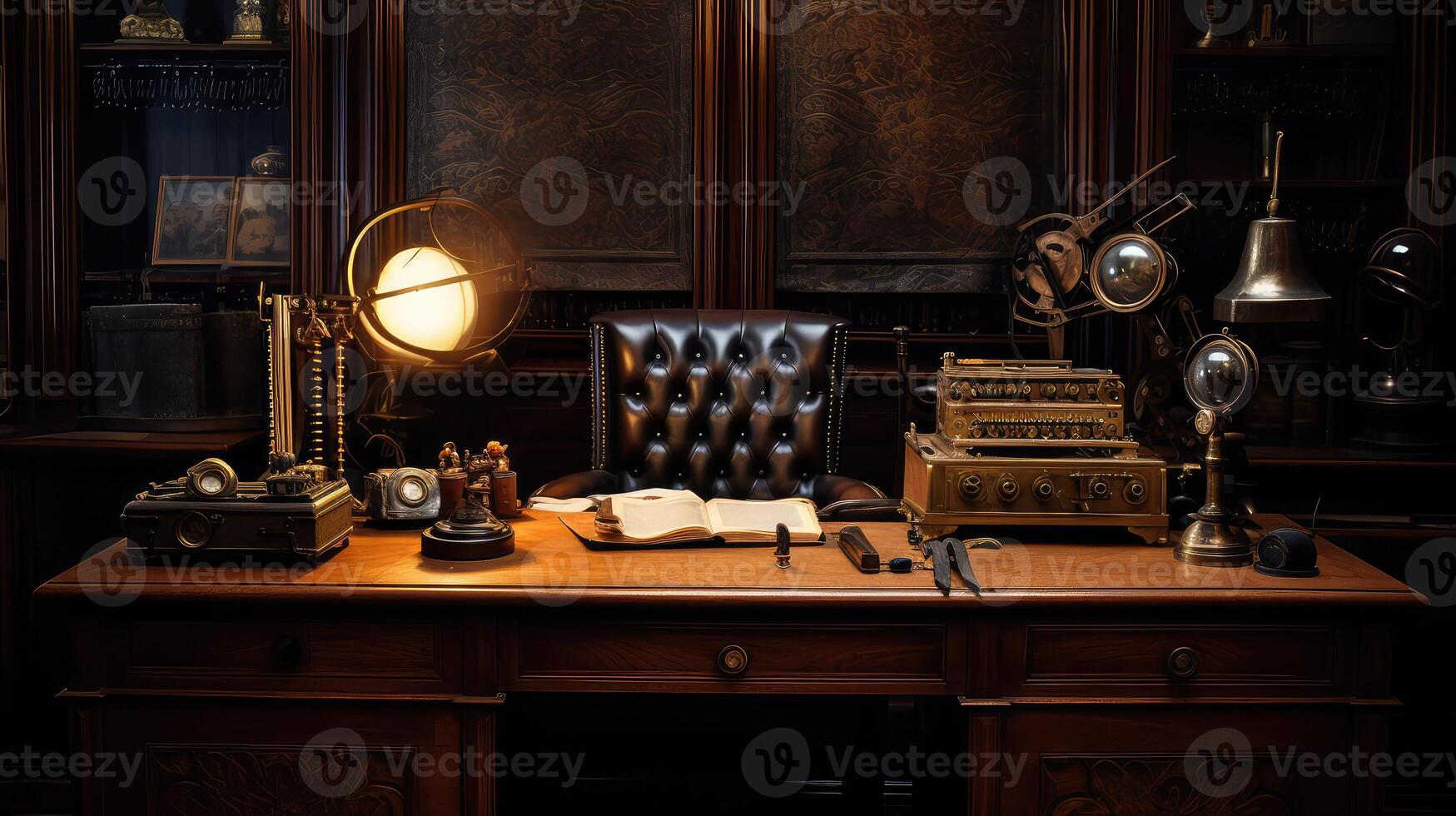 rotary vintage office photo