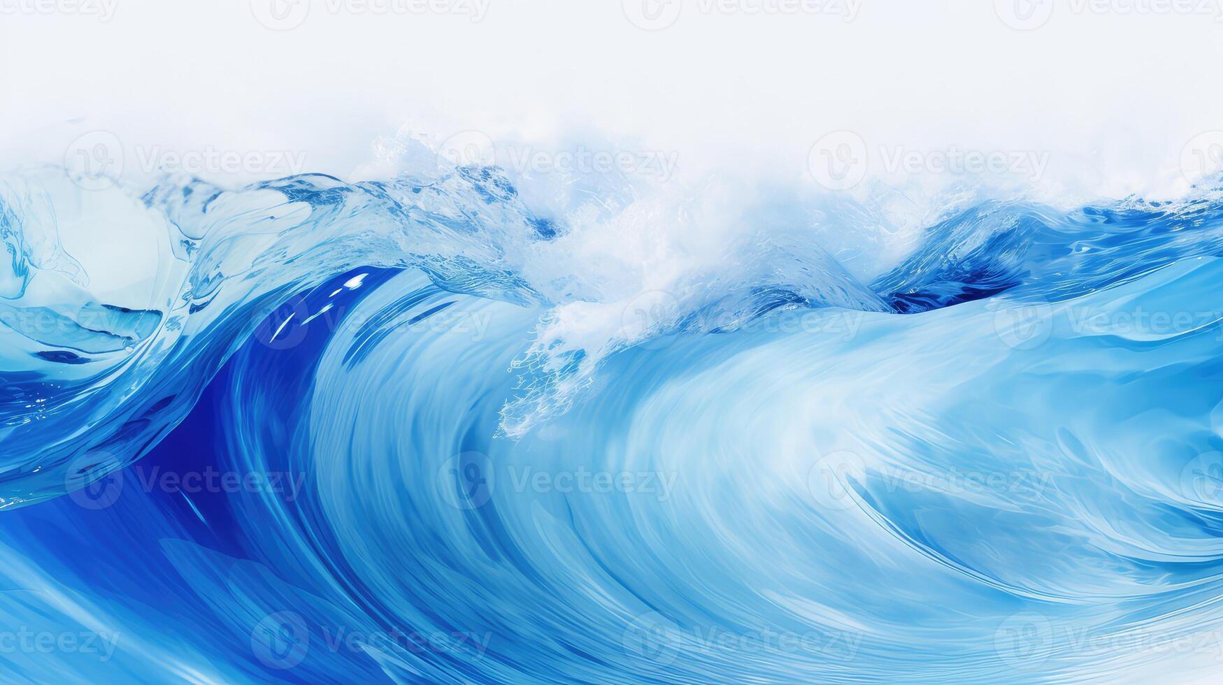 blue water wave graphic photo